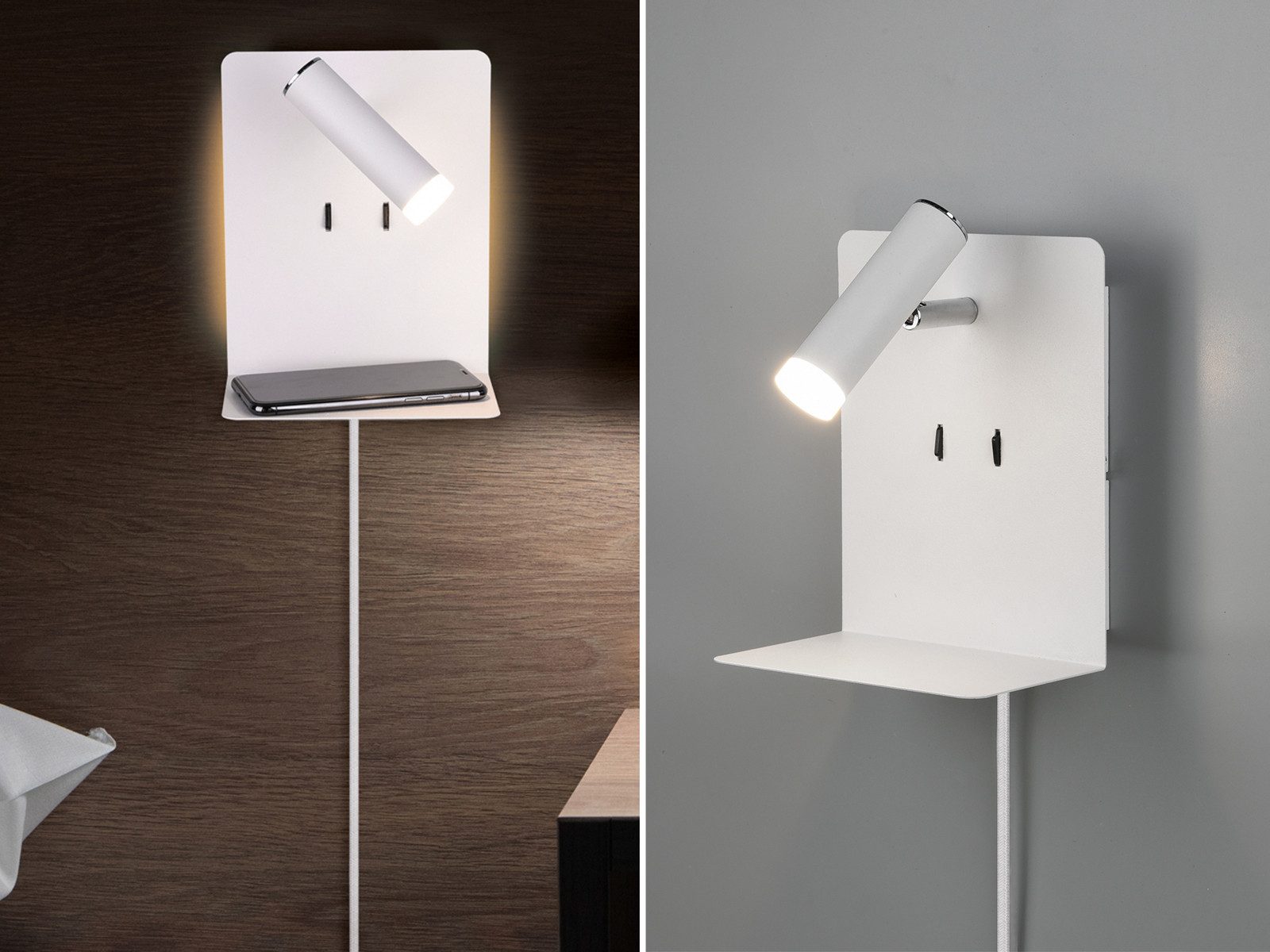 TRIO Leuchten LED Wandleuchte, USB Ladefunktion, günstig online kaufen