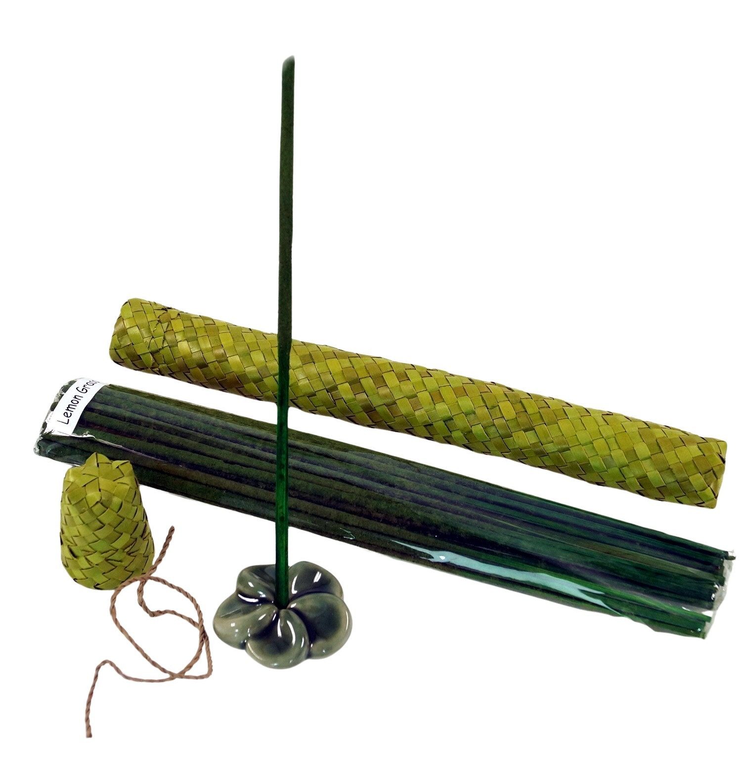 Guru-Shop Räucherstäbchen Balinesiches Räucherstäbchen Set - Lemon Gras