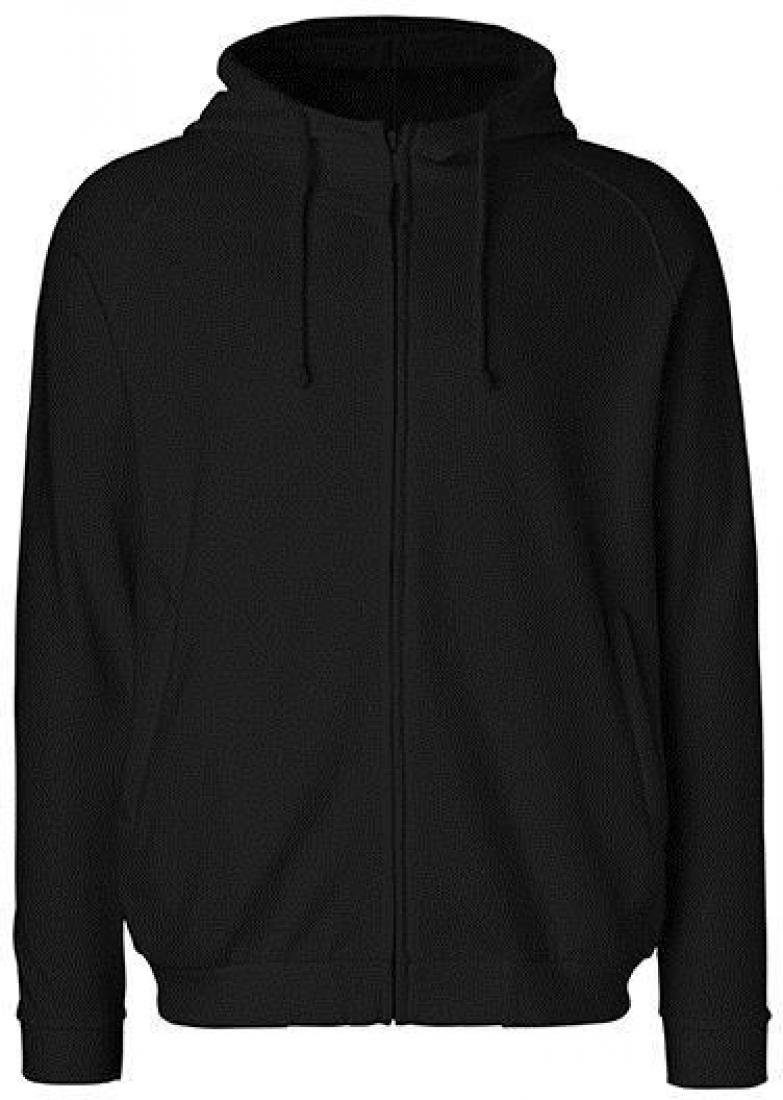 Neutral Kapuzensweatjacke Herren Hoodie with Hidden Zip / 100% Fairtrade Baumwolle