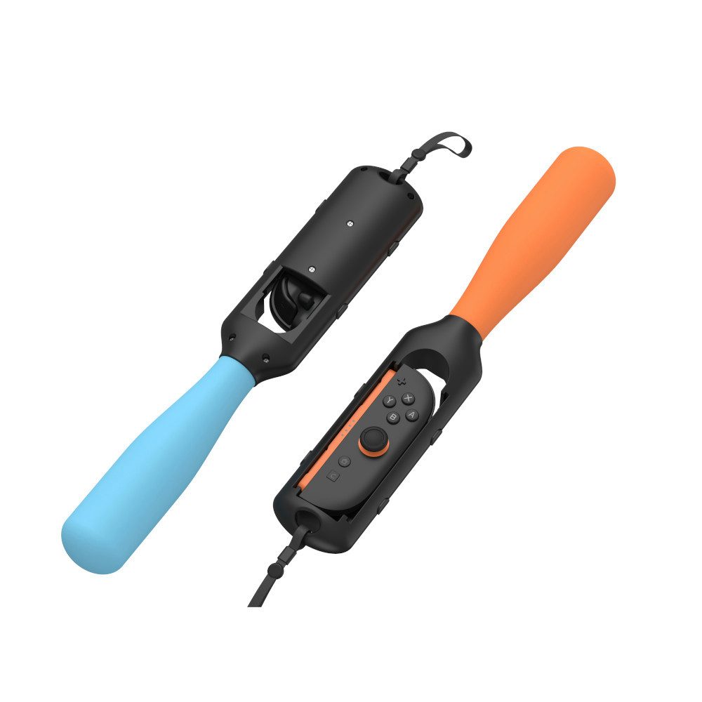 YAXO Baseball Aufsatz für Joy-Con Switch 2 Sportspiele ergonomisch 2er Set Zubehör Nintendo (Joy-Con Sport-Aufsatz 2er, 2 St., Rutschfeste Passform)