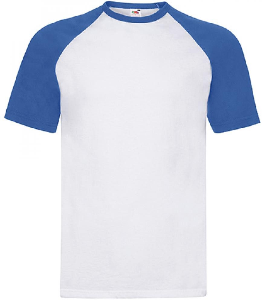 Fruit of the Loom Rundhalsshirt Shortsleeve Baseball Herren T-Shirt