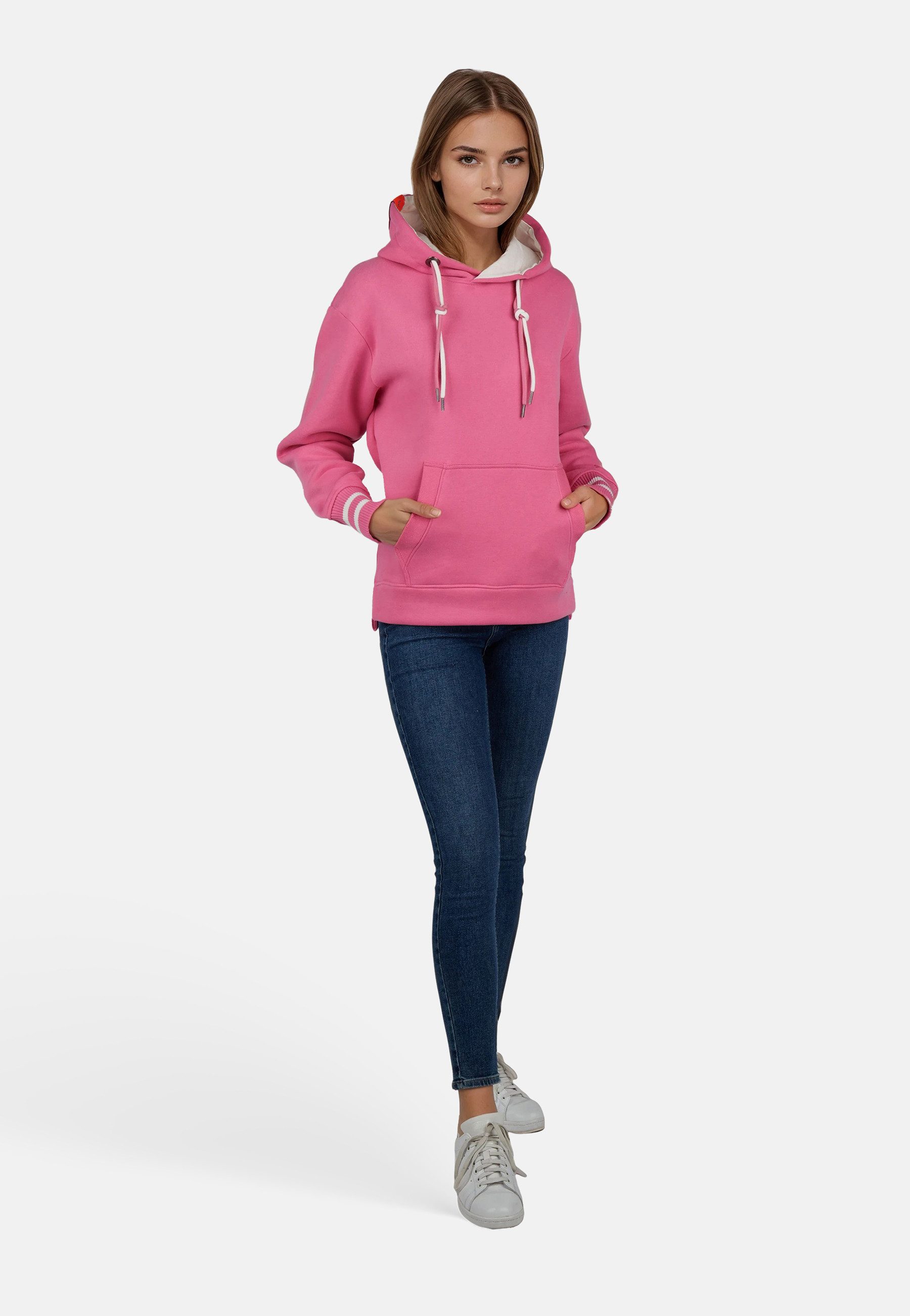 salzhaut Hoodie VERDADDERT Damen Oversized salzhaut Kapuzenpullover – bequemer Fit und nordisch klares Design – Bild 4 von 5