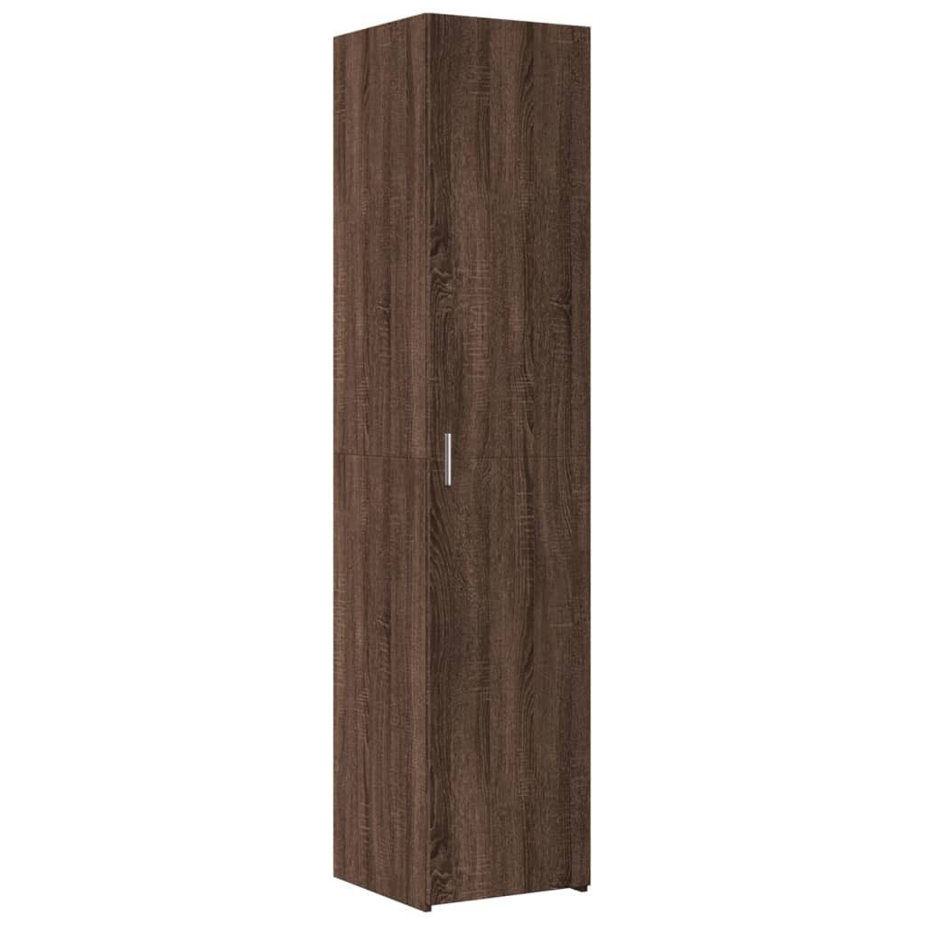 vidaXL Highboard Highboard Braun Eichen-Optik 40x42,5x185 günstig online kaufen