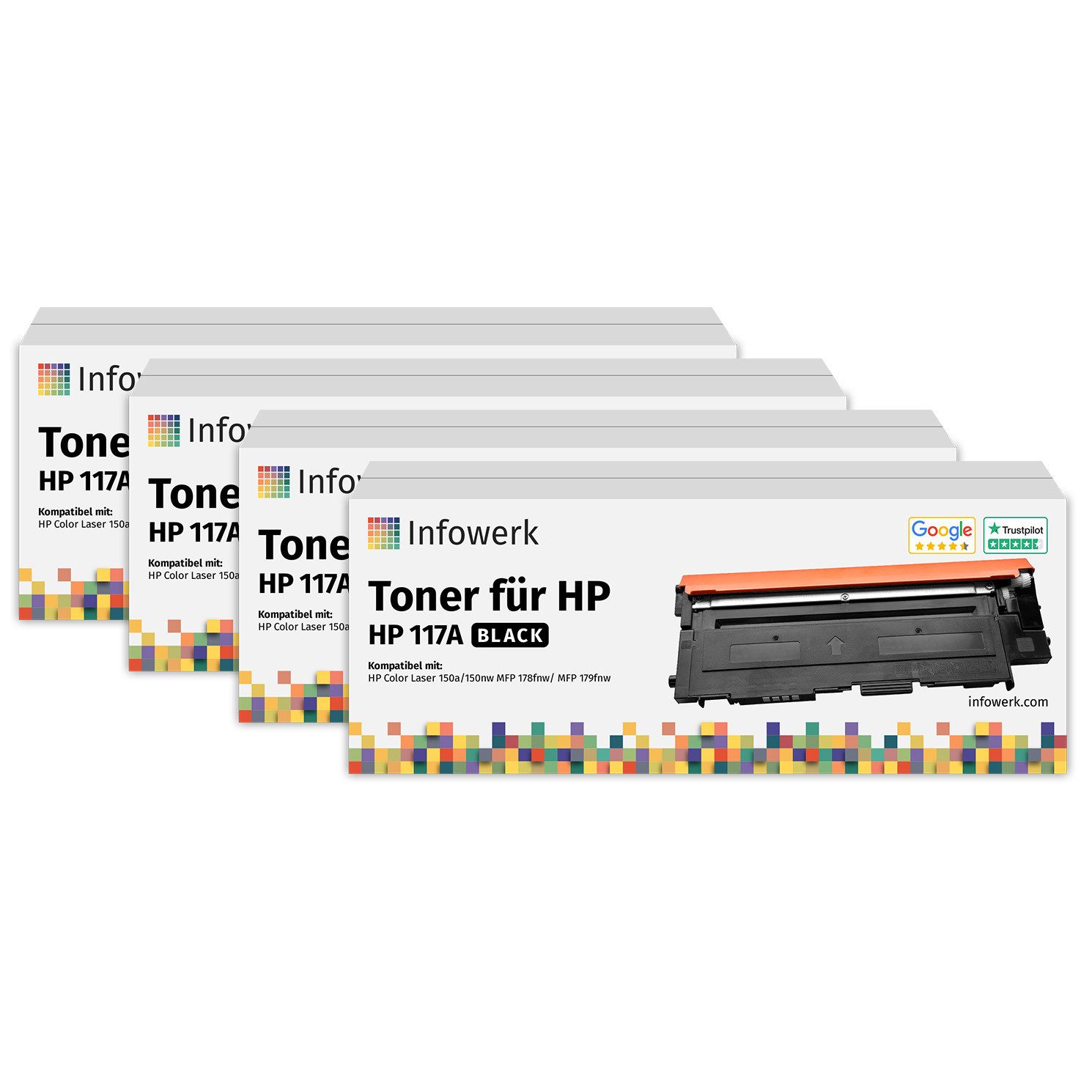 Infowerk Tonerpatrone, (4-St)