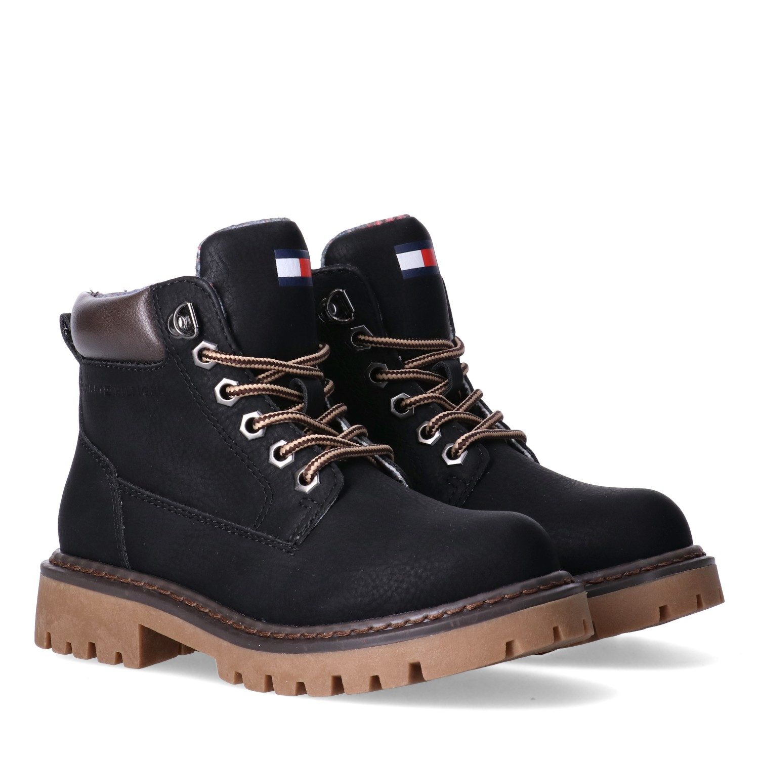 Tommy Hilfiger Schnürboots Worker Boots, robuster Boots für den Alltag