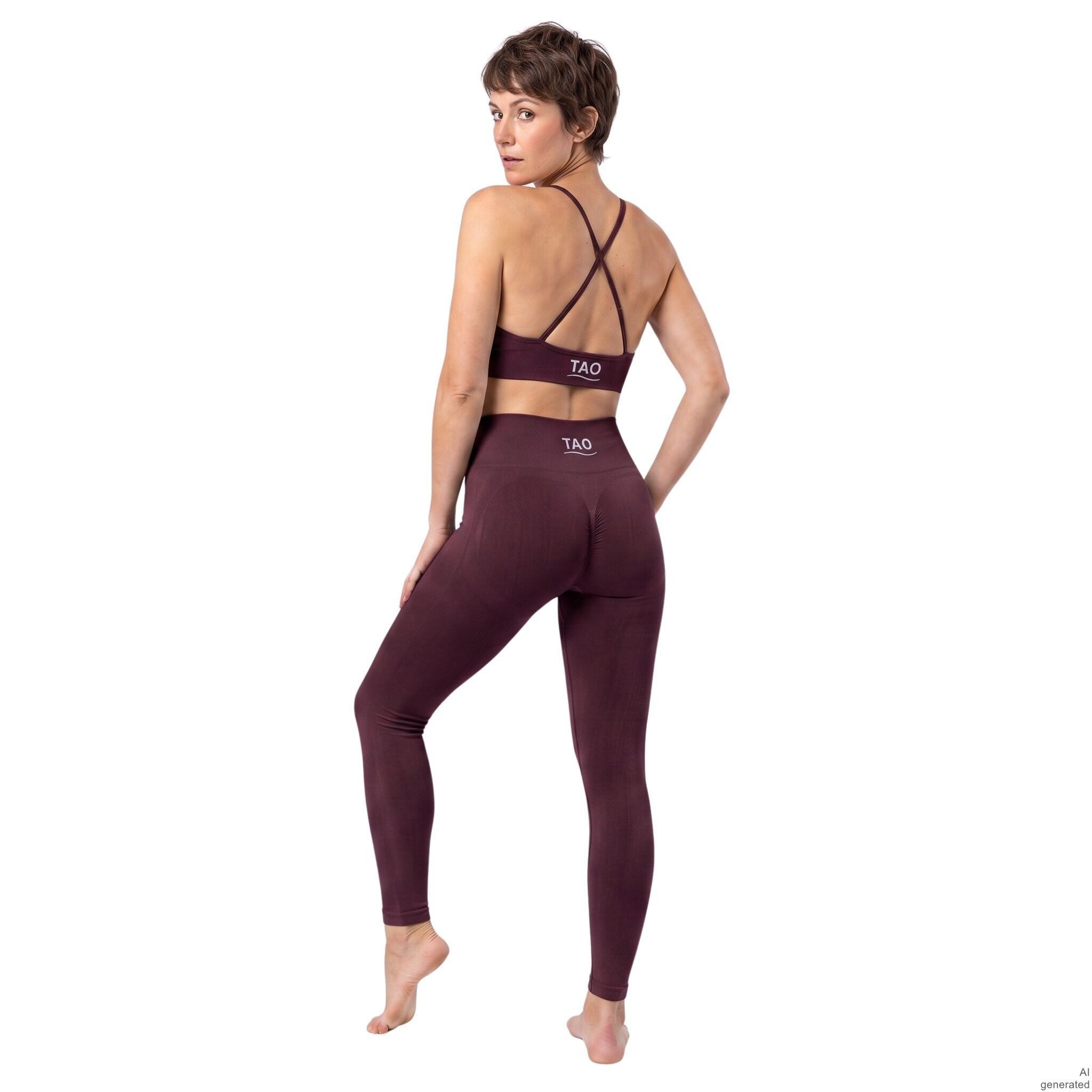 TAO Yogaleggings TAO Pure Yoga- und Freizeitleggings Optimal für Yoga, Pilates, Fitness und Freizeit
