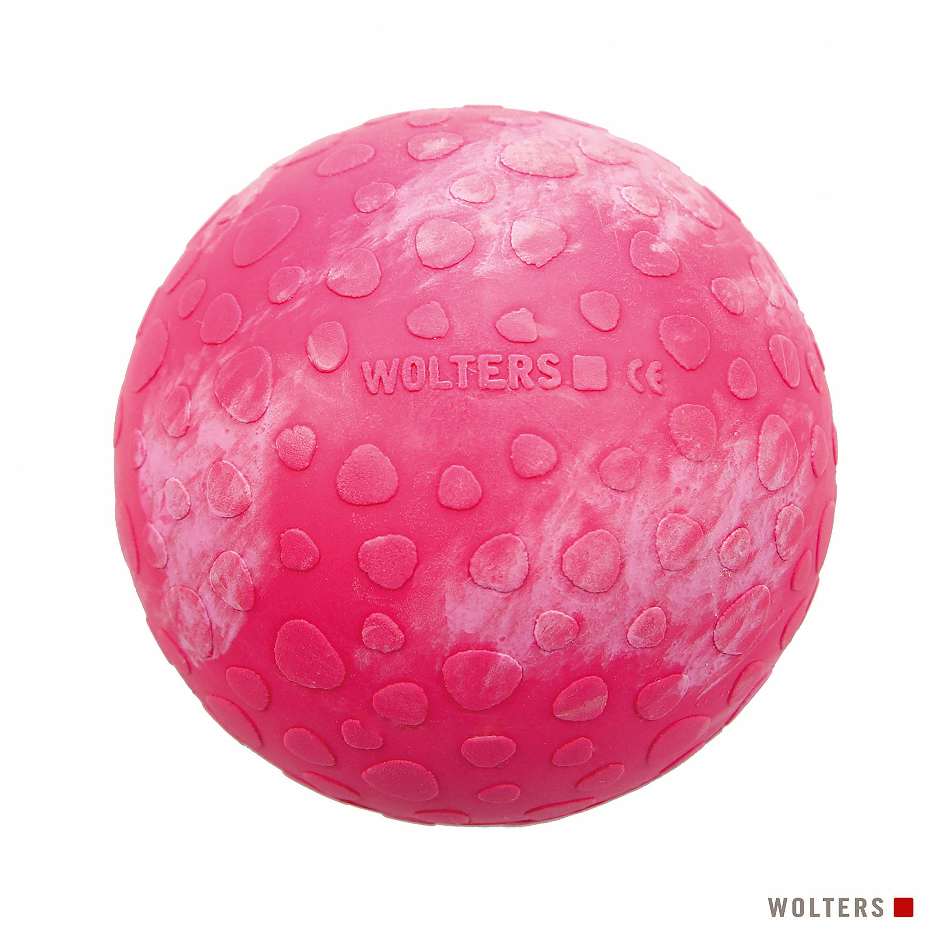 Wolters Tier-Beschäftigungsspielzeug Dog Fun Ball, Naturkautschuk, ohne Quietschie, schwimmfähig