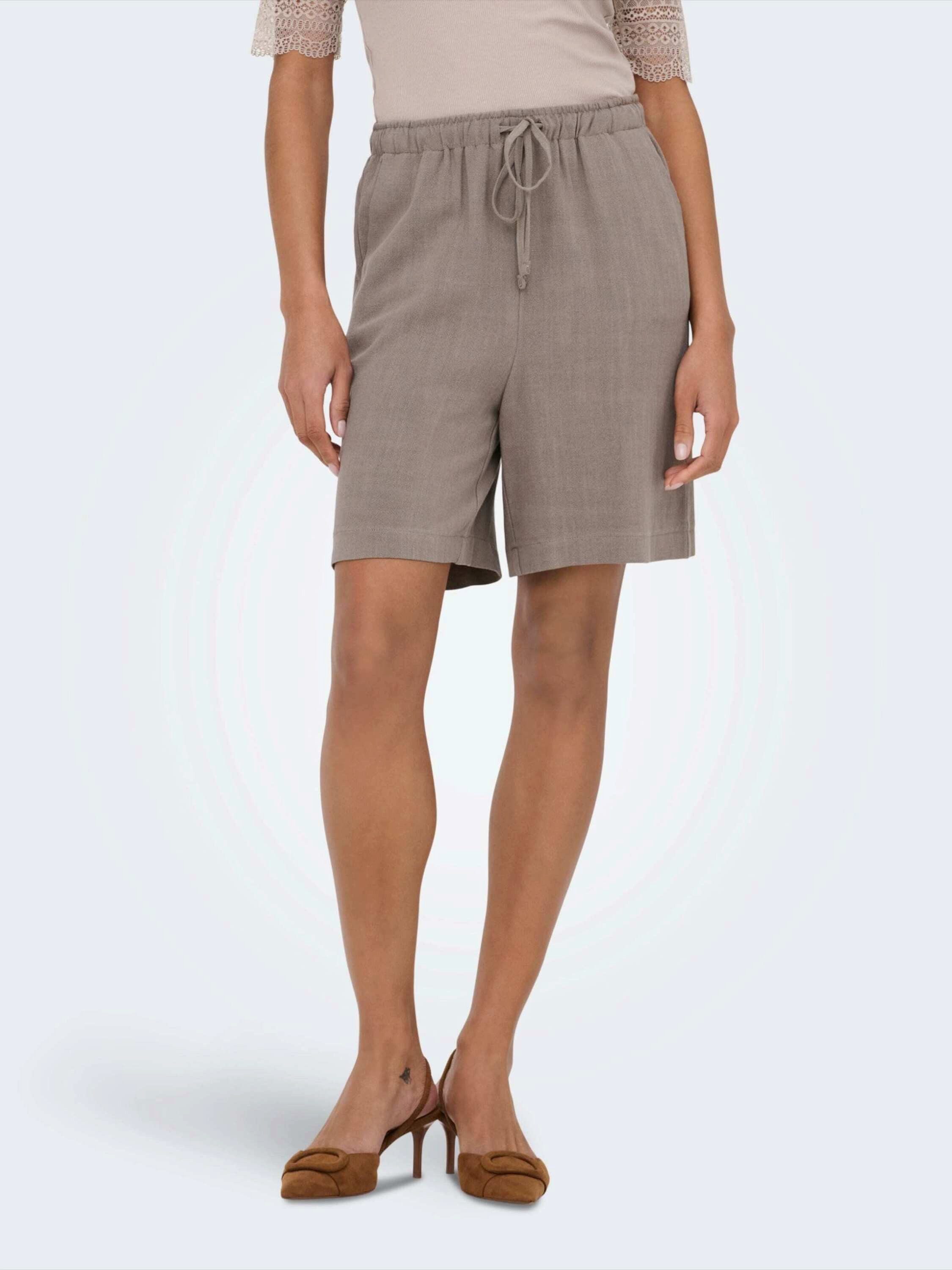 ONLY Shorts ONLSiesta (1-tlg) Drapiert/gerafft
