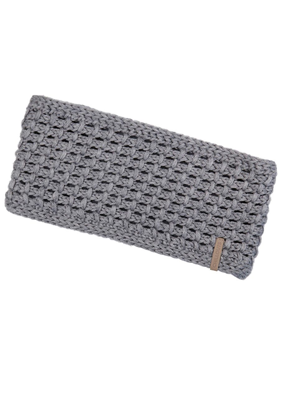 chillouts Stirnband Cleo Headband auffallendes Strickmuster, gefüttert