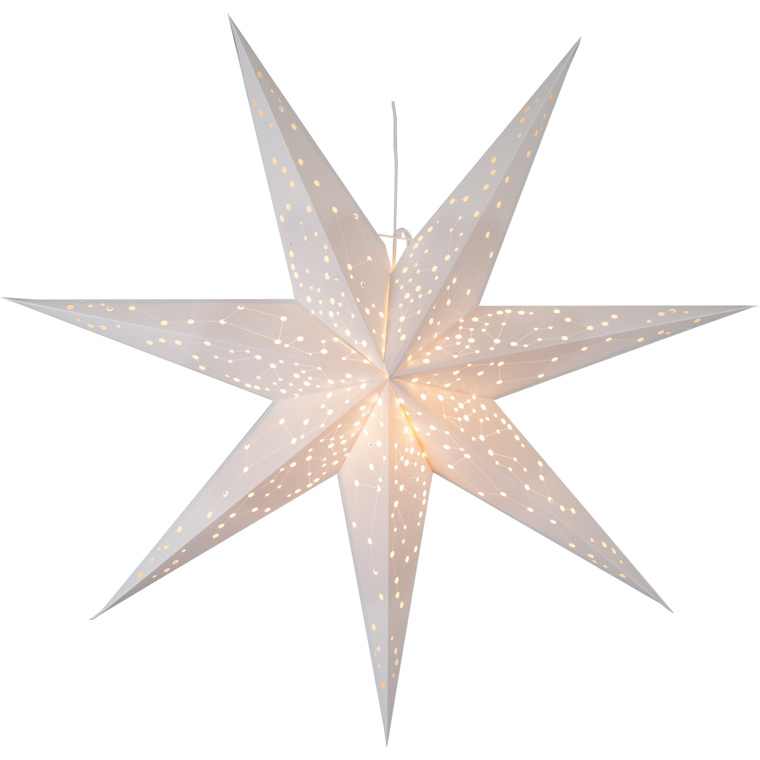 STAR TRADING LED Dekolicht Galaxy, Star Trading Weihnachtsstern Galaxy von Star Trading, 3D Papierstern W