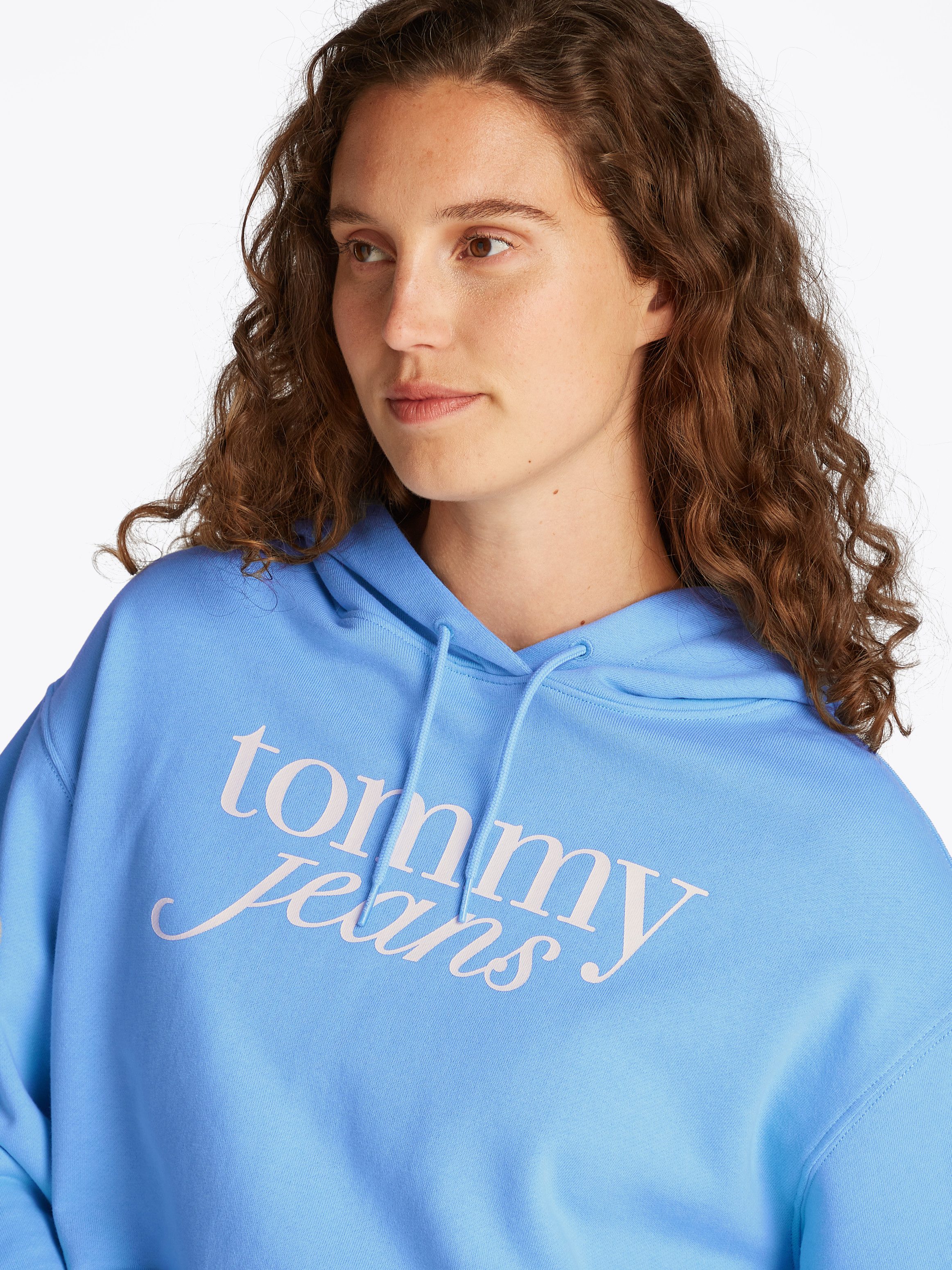 Tommy Jeans Hoodie TJW RLX CRP SCRIPT HOODIE EXT mit Logoschriftzug günstig online kaufen
