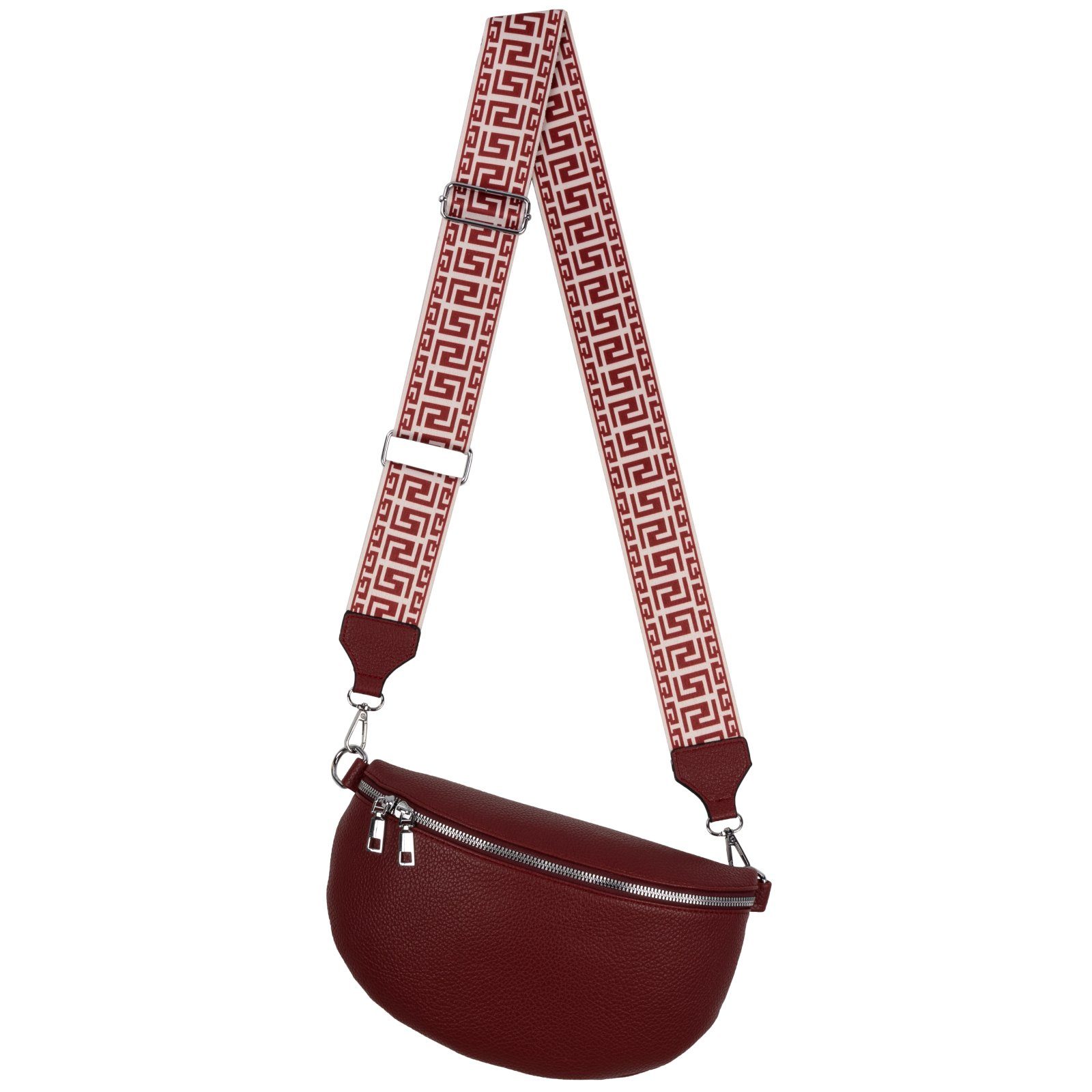 Gürteltasche Bauchtasche Umhängetasche Crossbody-Bag Kunstleder Italy-Design