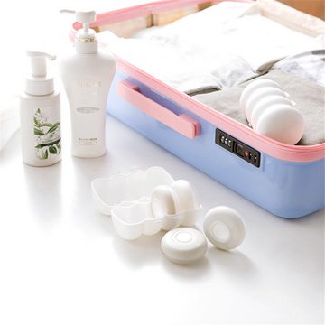 RefinedFlare Kosmetikbox Faltbare runde Toilettenartikel mit Box im 4er-Pack (4 St)