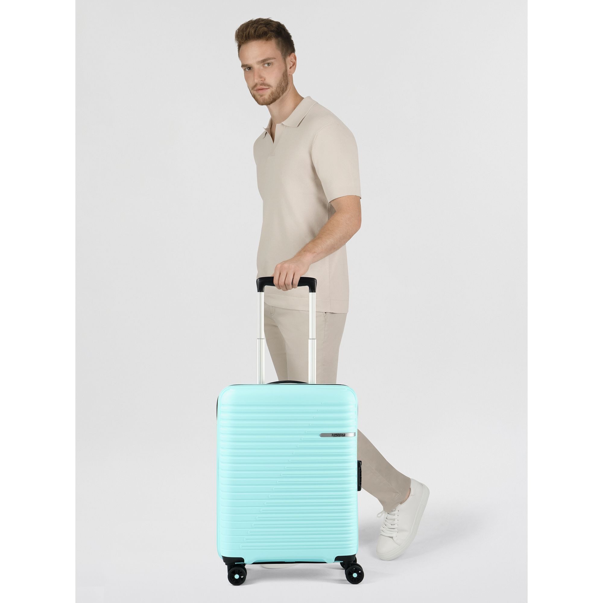 American Tourister® Handgepäck-Trolley Liftoff, 4 Rollen, Polypropylen
