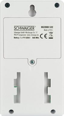 Schwaiger HGA300 532 Smart-Home-Zubehör, Erfassungswinkel 110°