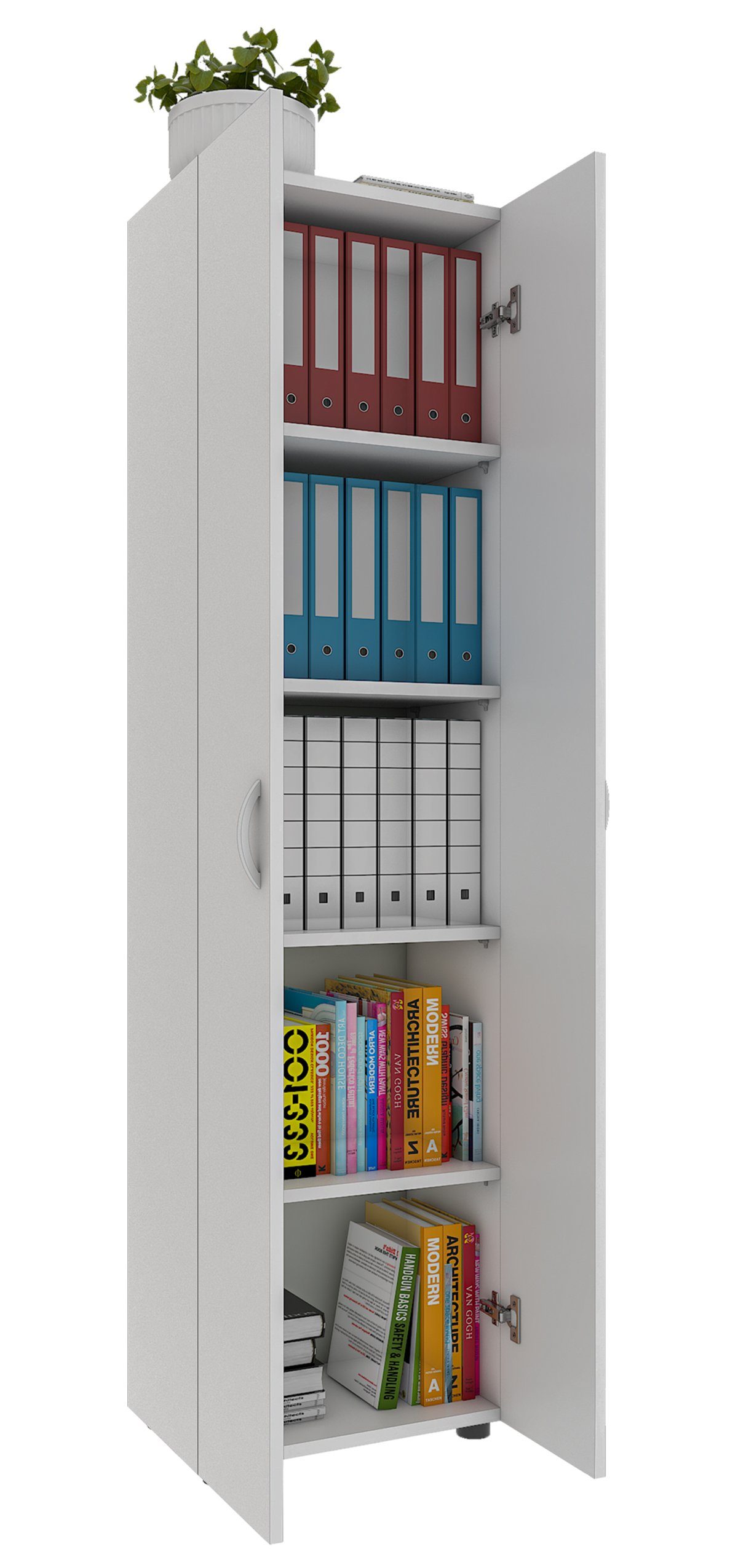 VCM Aktenschrank Büroschrank Bücher Ordner Aktenschrank günstig online kaufen