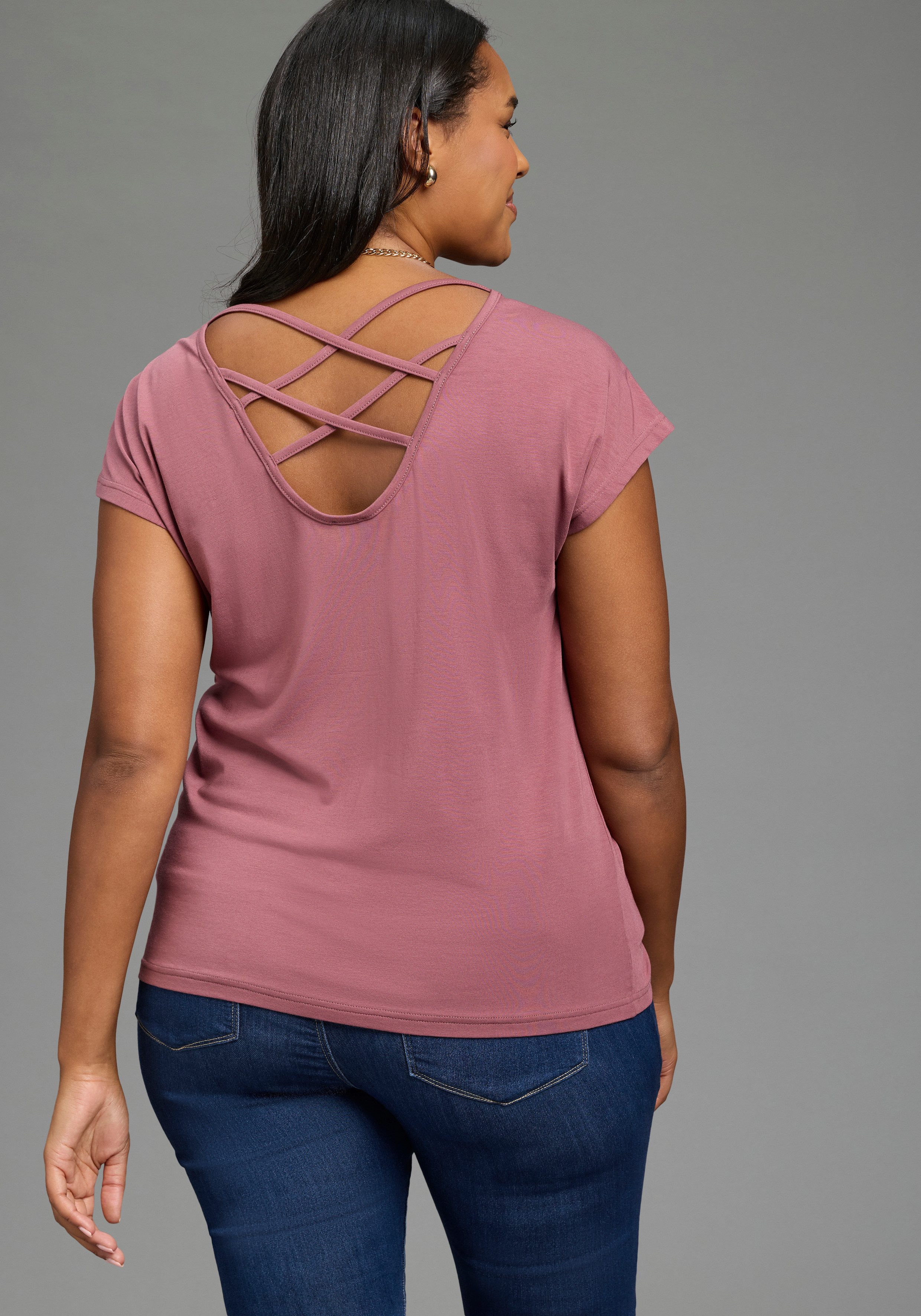 Laura Scott CURVE Yogashirt Große Größen