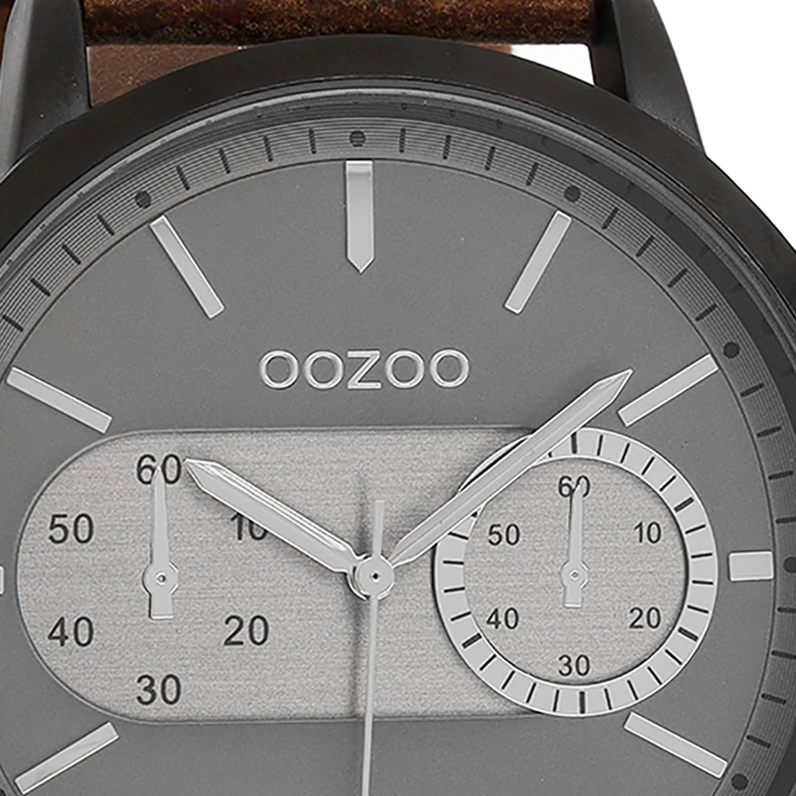 OOZOO Quarzuhr Oozoo Herren Armbanduhr braun günstig online kaufen