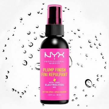 NYX Gesichtsspray Professional Makeup Plump Finish Setting Spray, mit Hyaluron