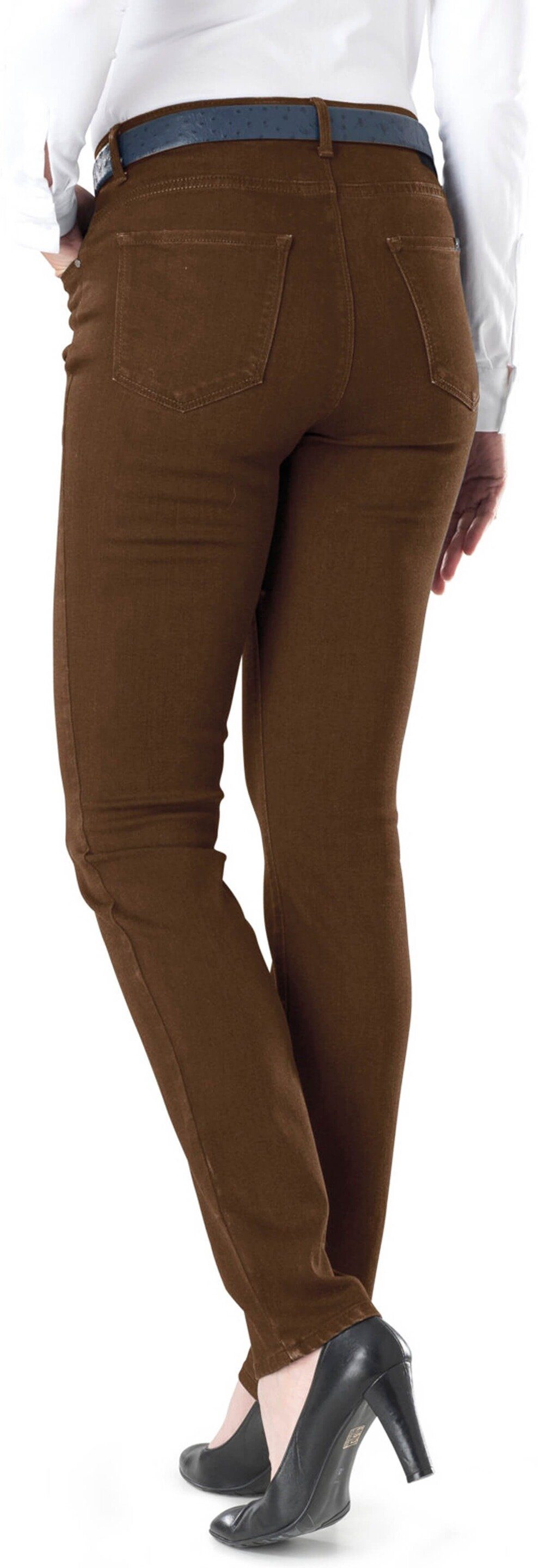 Brax Regular-fit-Jeans BRAX Jeans Shakira muskat Skinny Fit Free to move Super Stretch Denim