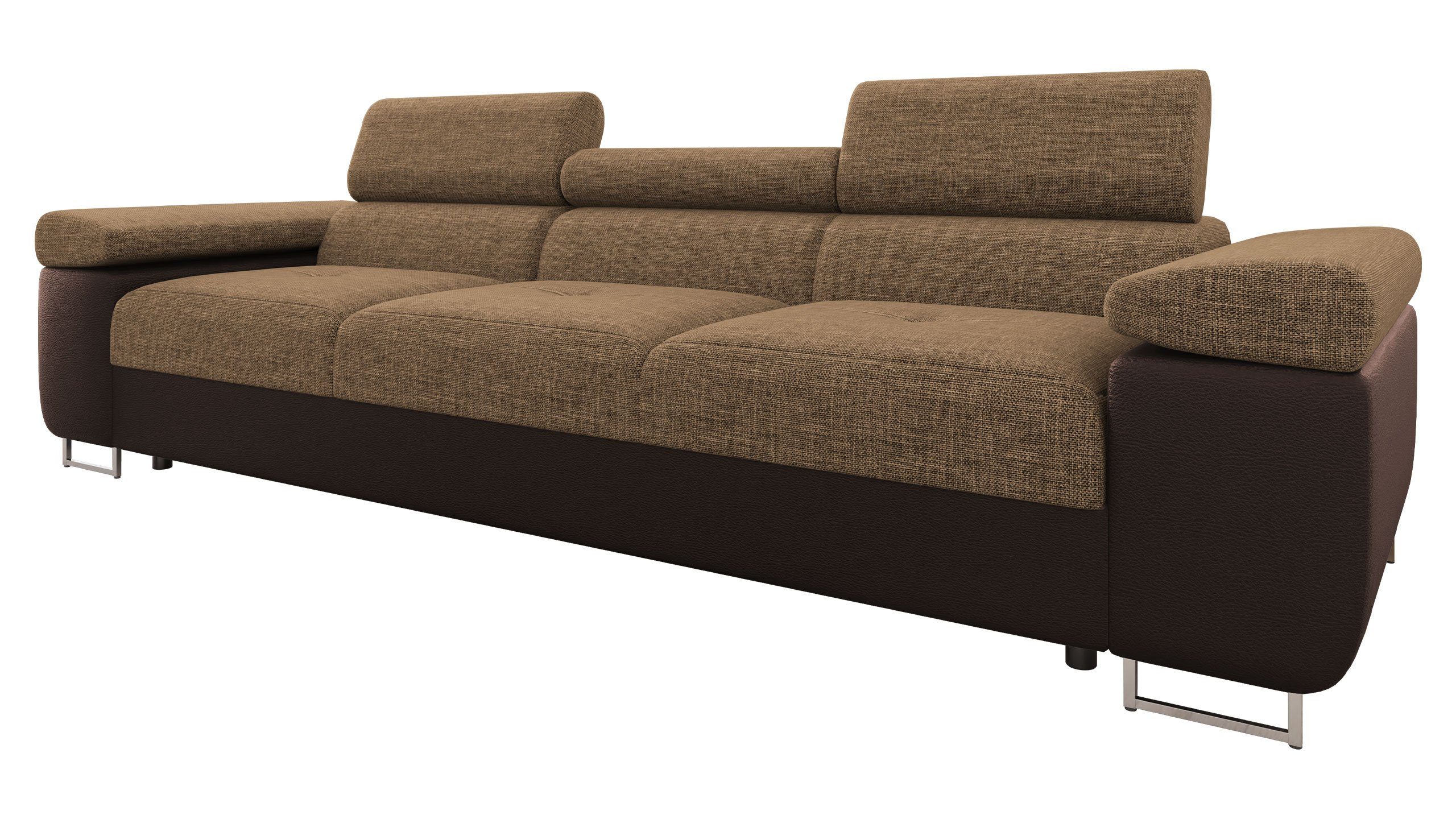 MIRJAN24 Sofa Torezio 3, Einstellbare Kopfstützen, günstig online kaufen