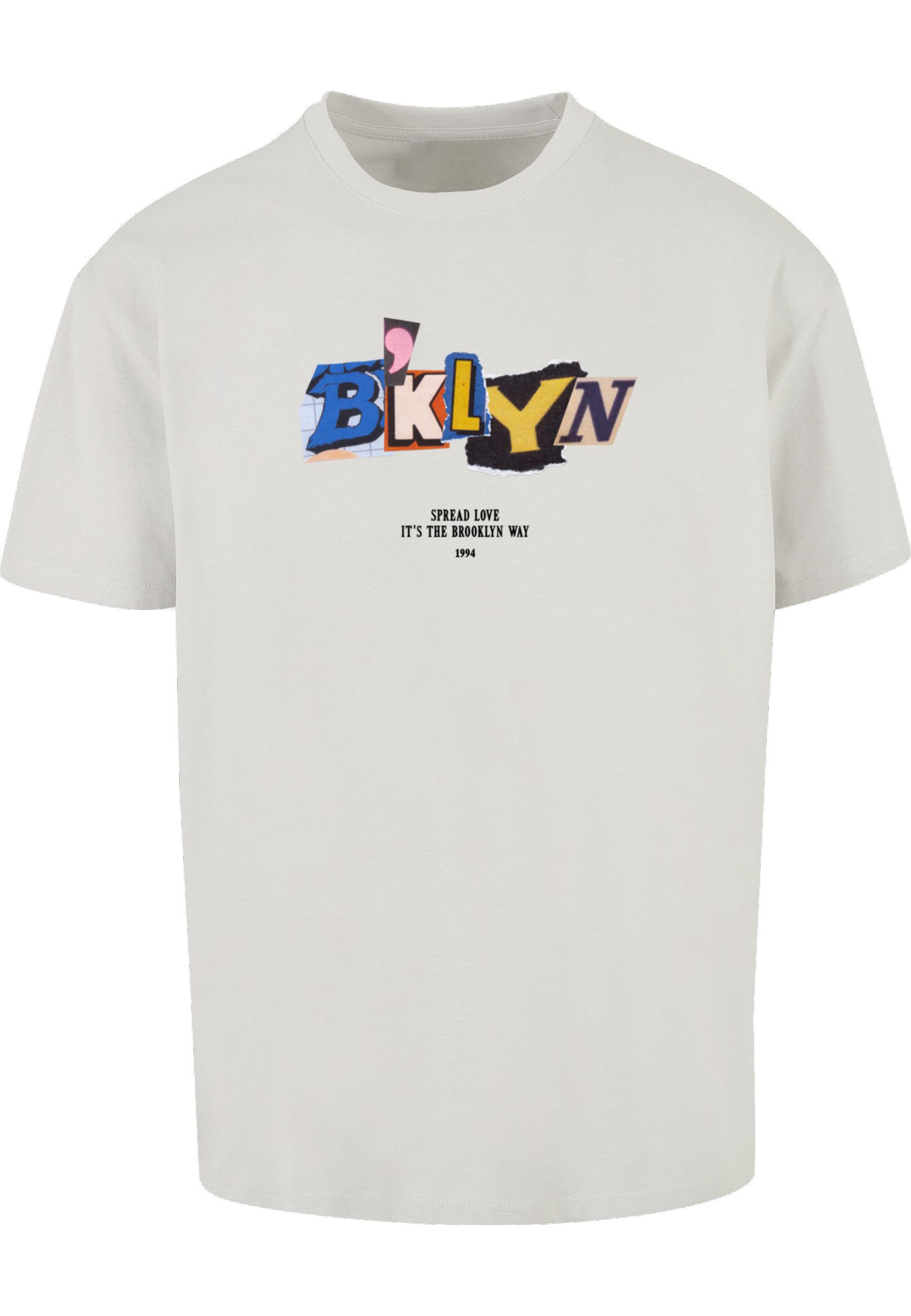 T-Shirt Upscale by Mister Tee Herren BRKLYN Oversize Tee