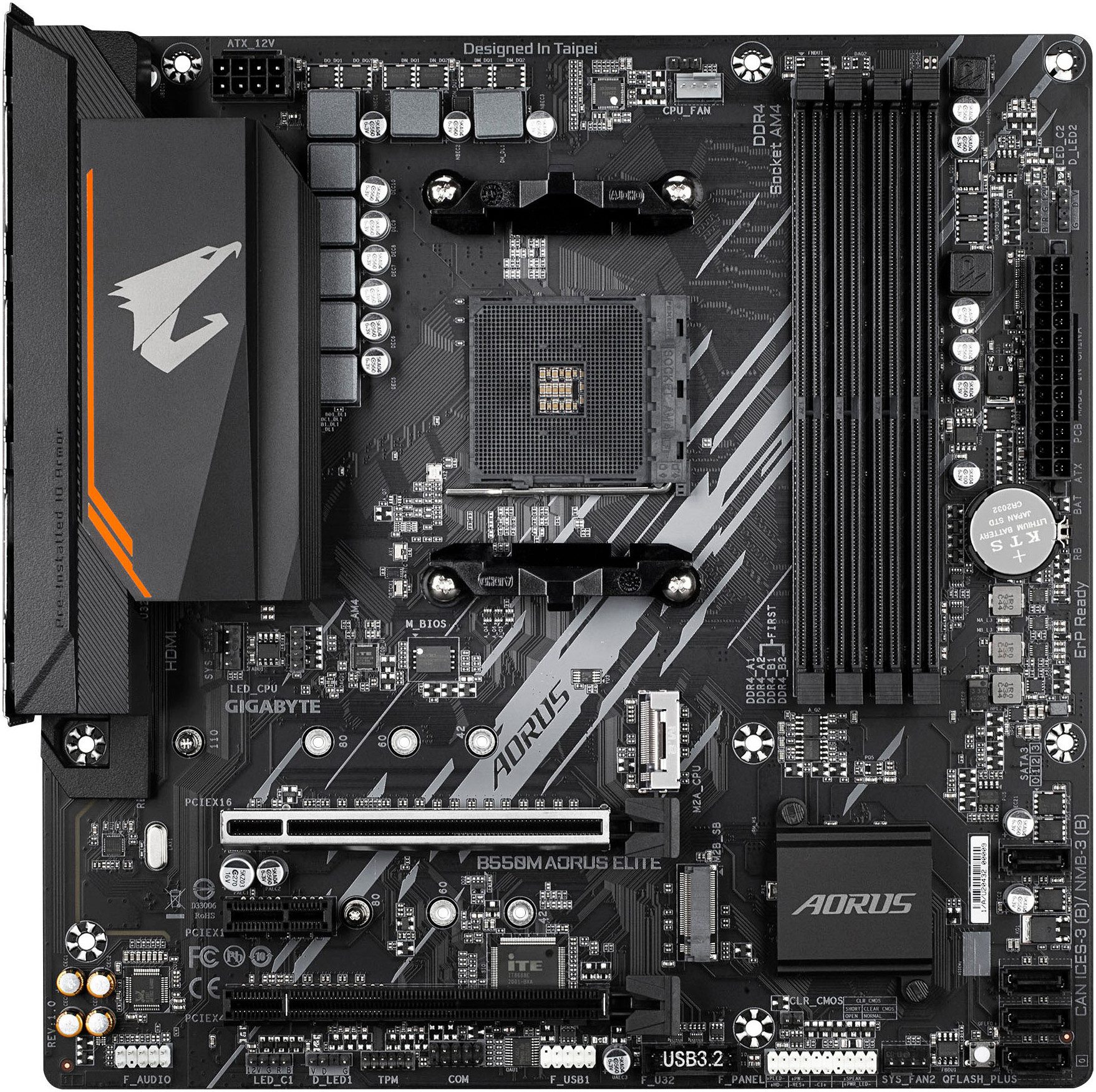 Gigabyte B550M AORUS ELITE Mainboard