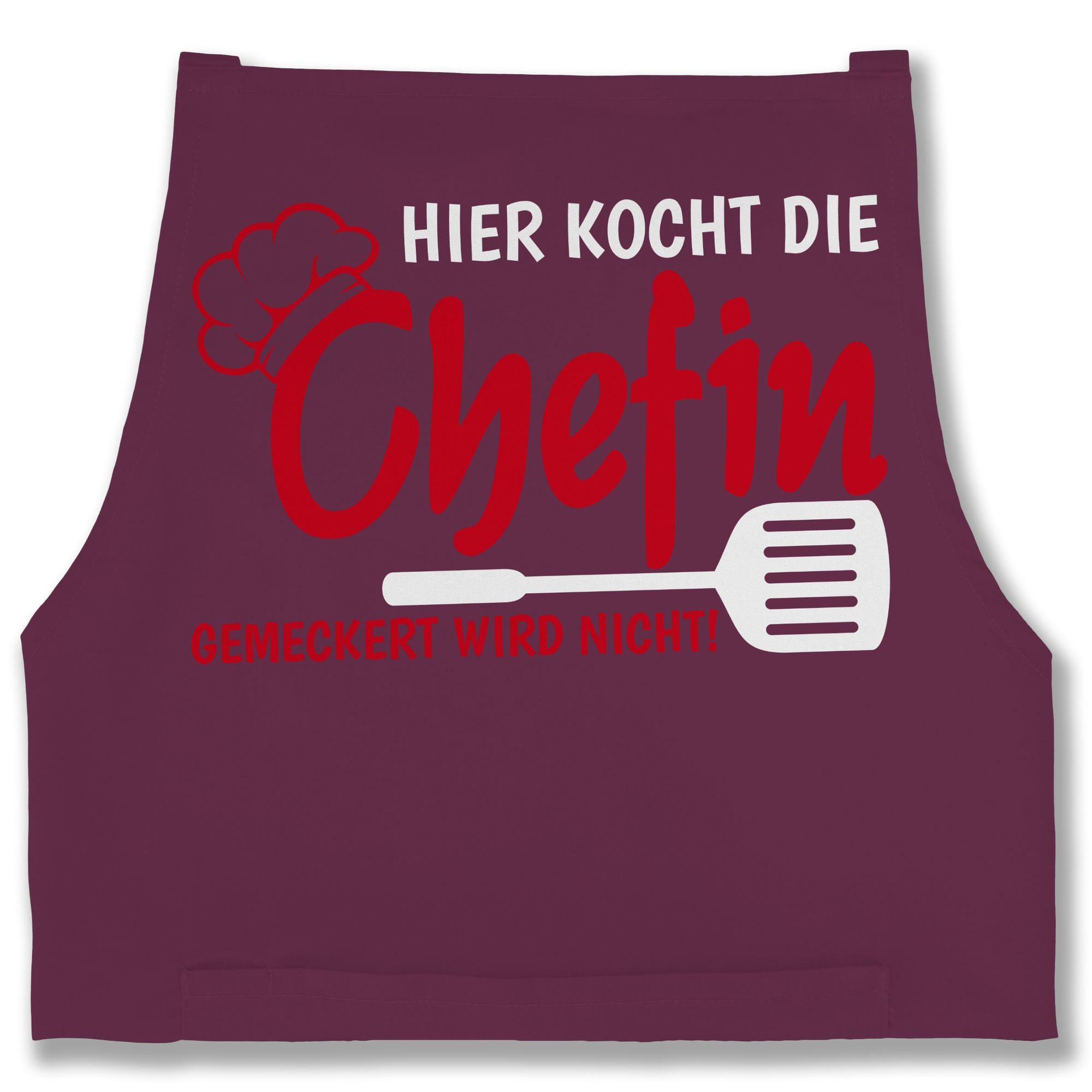 Shirtracer Kochschürze Hier kocht die Chefin günstig online kaufen