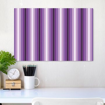 wandmotiv24 Leinwandbild Leuchtendes Violett Muster, Abstrakt (1 St), Wandbild, Wanddeko, Leinwandbilder in versch. Größen