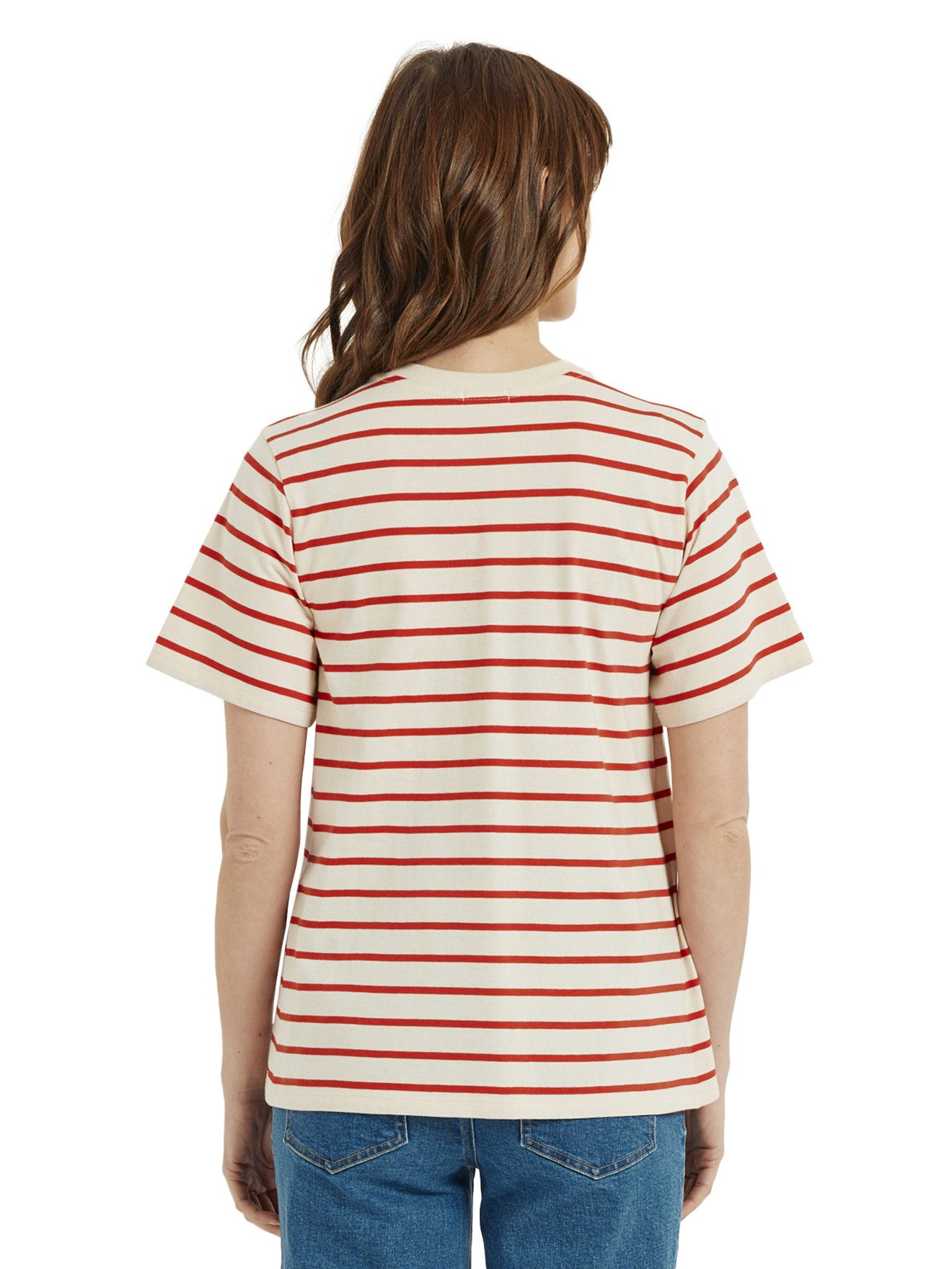 vertbaudet Umstandsshirt Ringelshirt für Schwangerschaft und Stillzeit