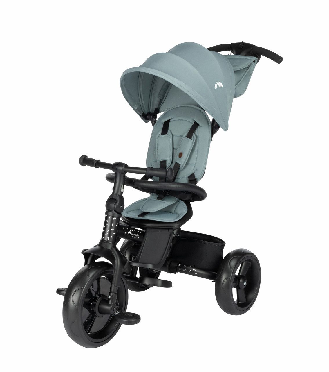 Bebeconfort Kinder-Buggy Bebeconfort Windy, Dreirad mit Schubstange, 10 Mon. bis 4 Jahre, 0–25, Wächst mit deinem Kind mit Komfort bei jeder Fahrt Kompakt zusammen…