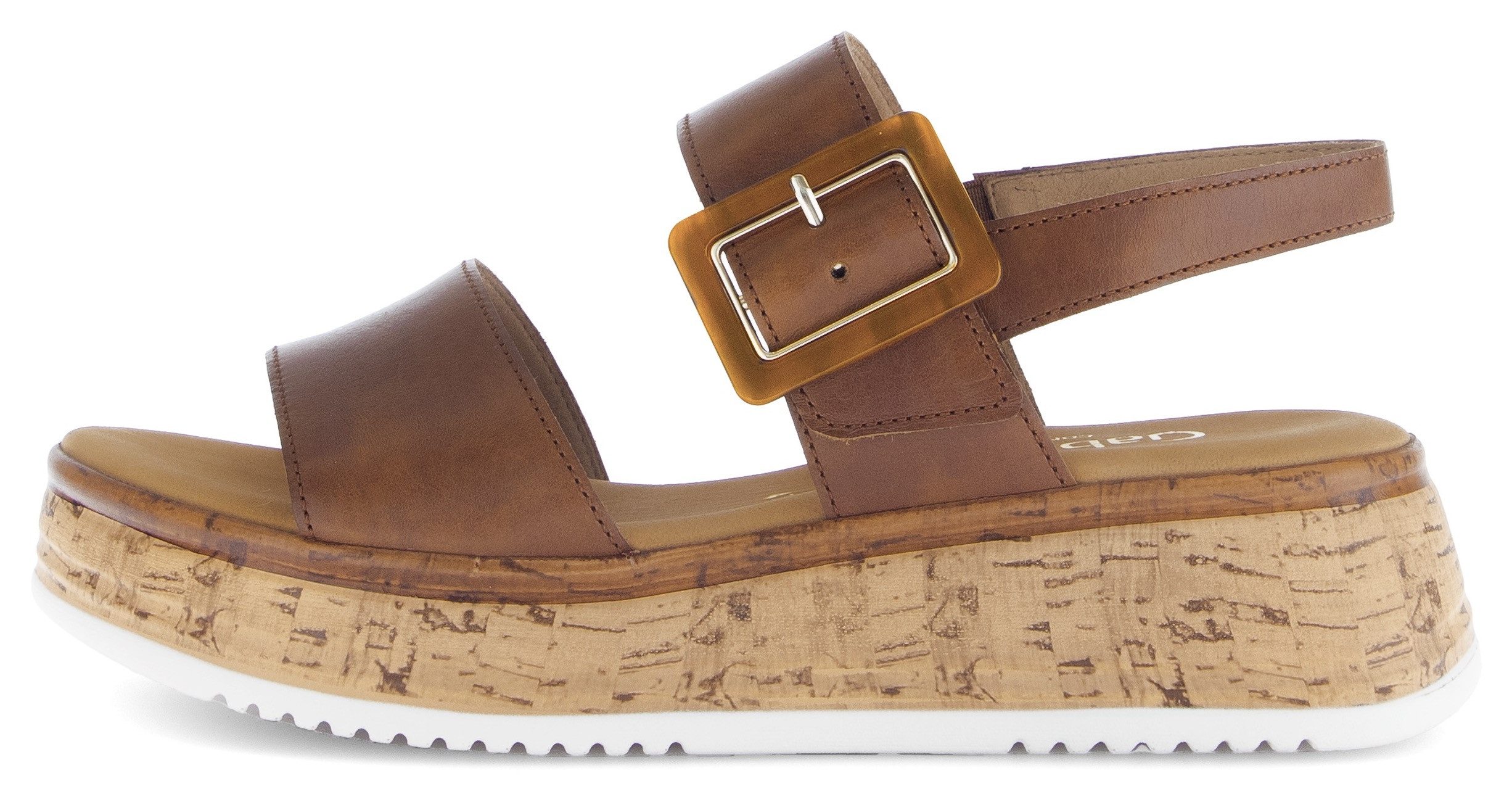 Gabor RHODOS Keilsandalette, Riemchensandale, Sommerschuh, Sandale in Weite G (weit)
