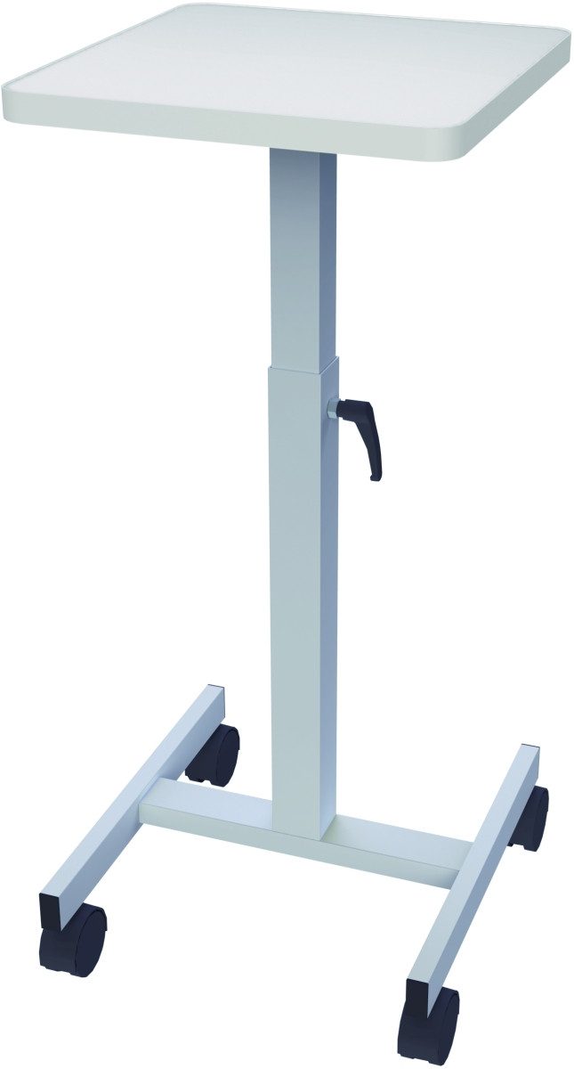 MAUL Beamertisch Beamertisch Standard Tischplatte 38x38cm höhenverstellbar grau.
