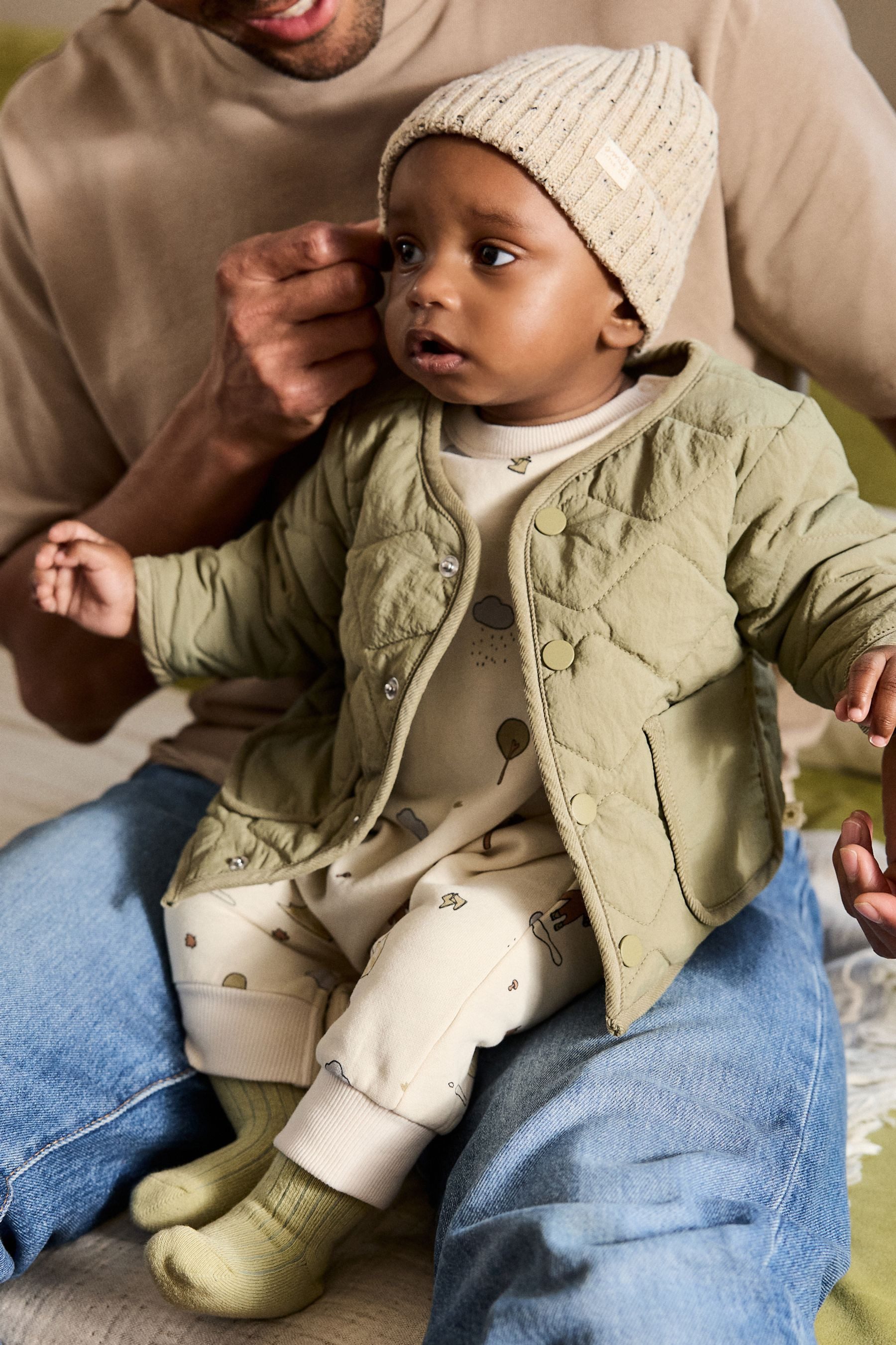 Next Steppjacke Baby Steppjacke aus Polyamid (1-St)