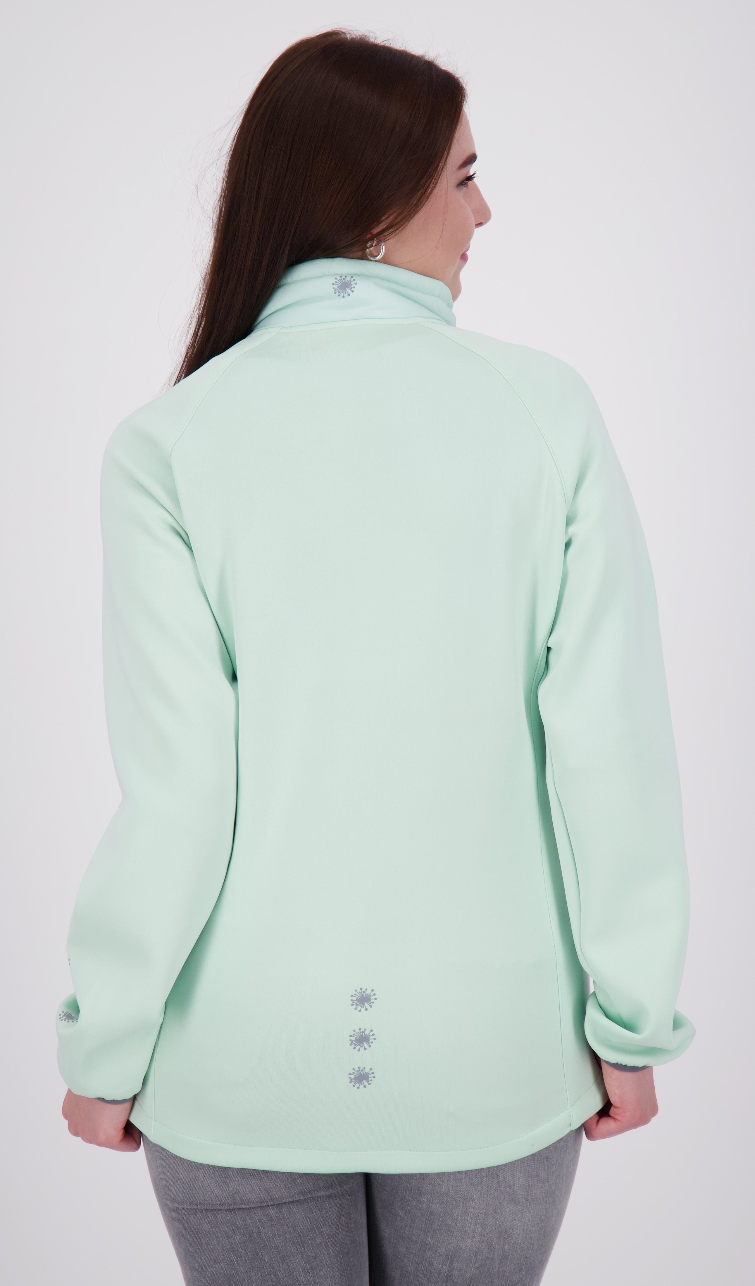 LPO Fleecejacke EDINA V WOMEN weiche Hybrid-Fleecejacke in traditioneller Optik