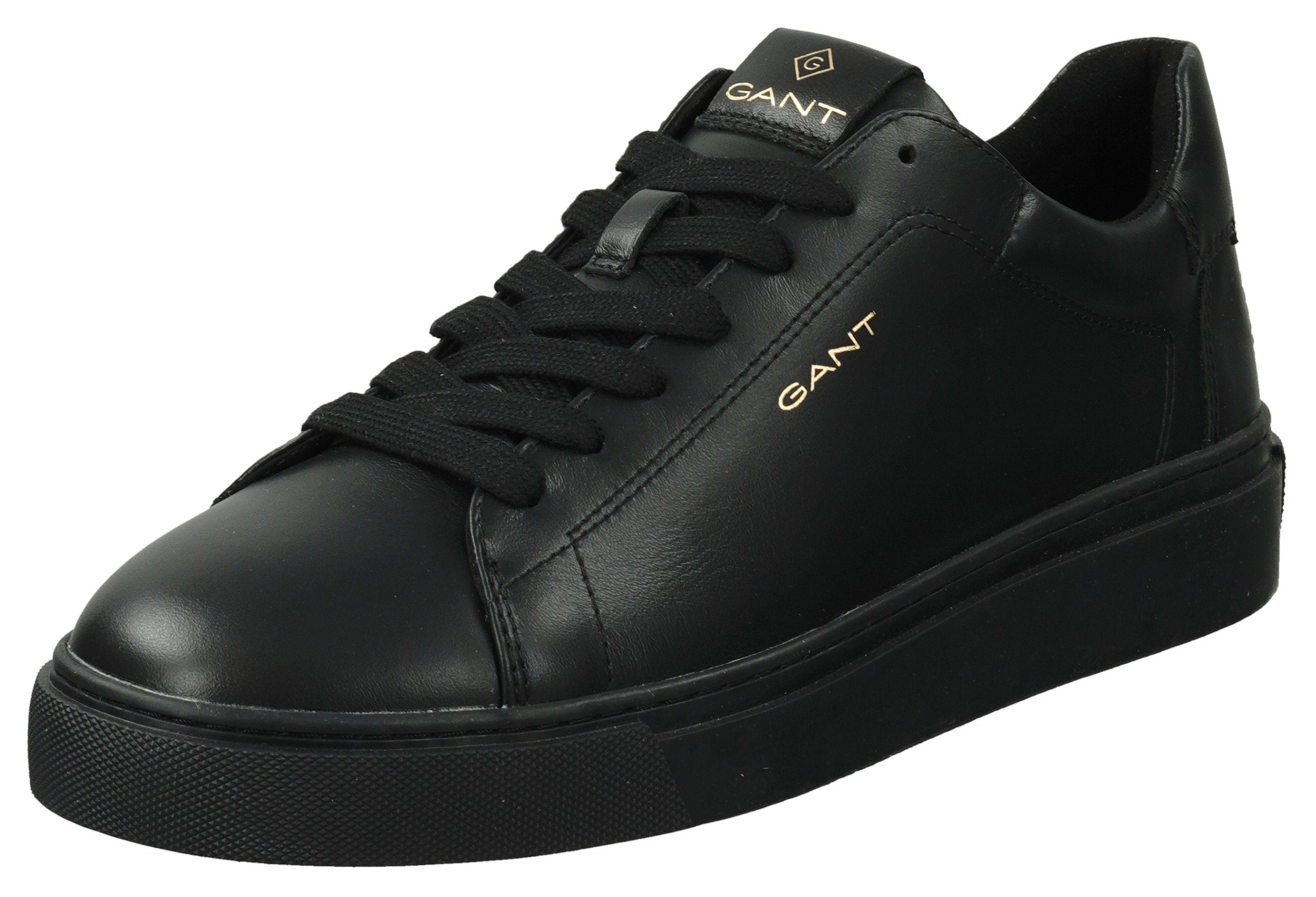 Gant MC JULIEN Sneaker mit Lederinnensohle schwarz-uni