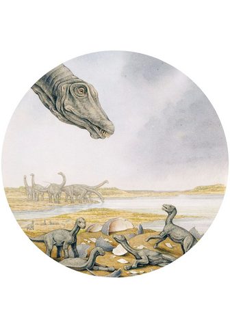 Komar Fototapetas »Young Titanosaurs« glatt ...