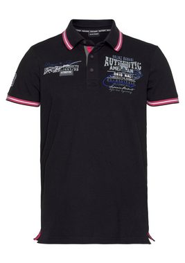 Bruno Banani Poloshirt mit Rückenprint