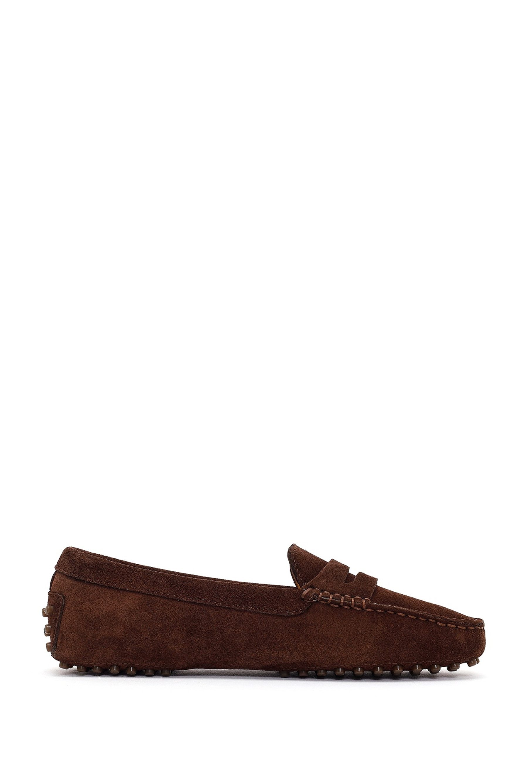 Derimod Loafer aus Veloursleder Loafer günstig online kaufen