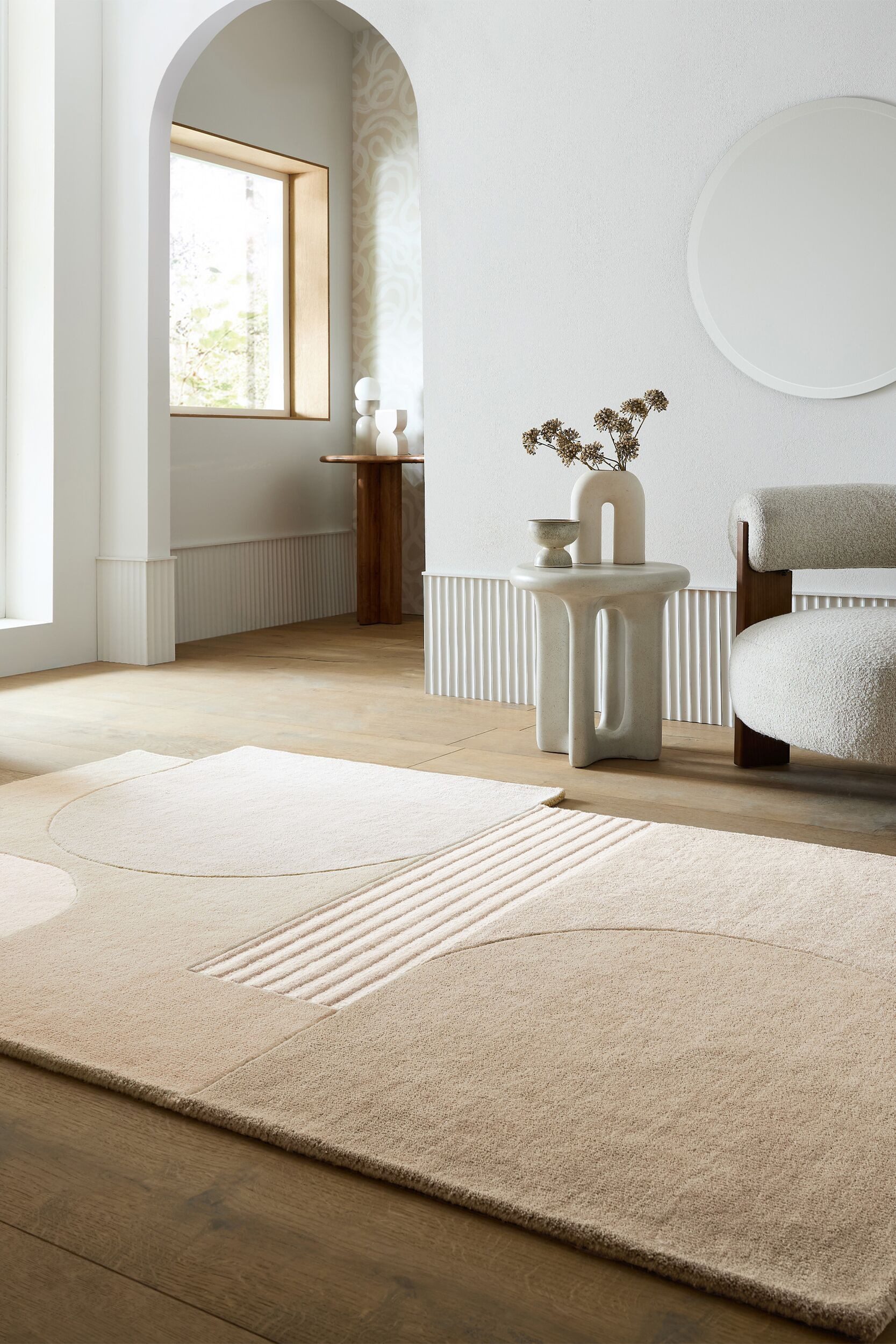 FLAIR RUGS Teppich LOZENGE, rechteckig, Höhe: 10 mm, Kurzflor, Retro Muster