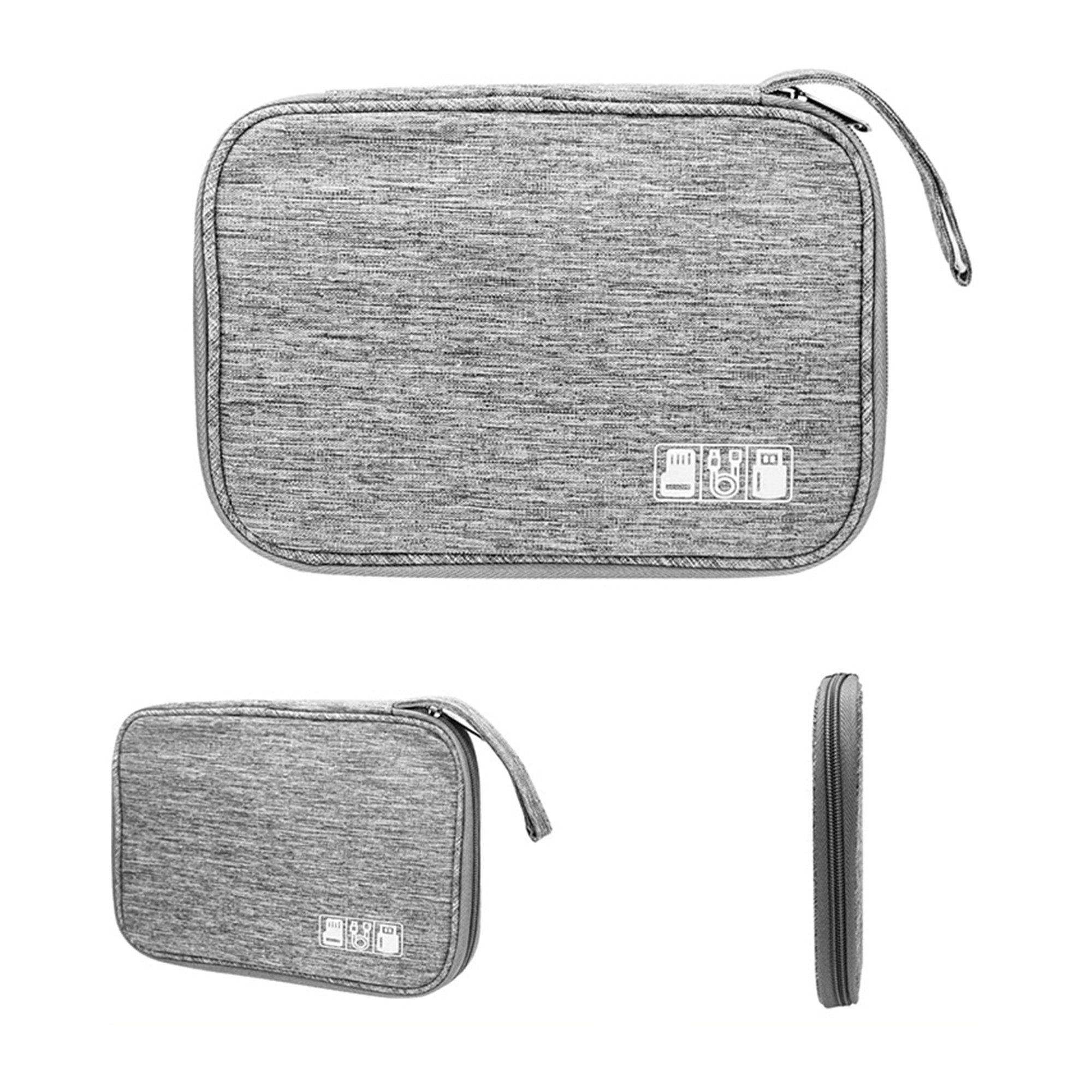 Kabel-Organizer Tasche Für Reise - Elektronik Aufbewahrung Für Tablet, Kabel & Zubehör