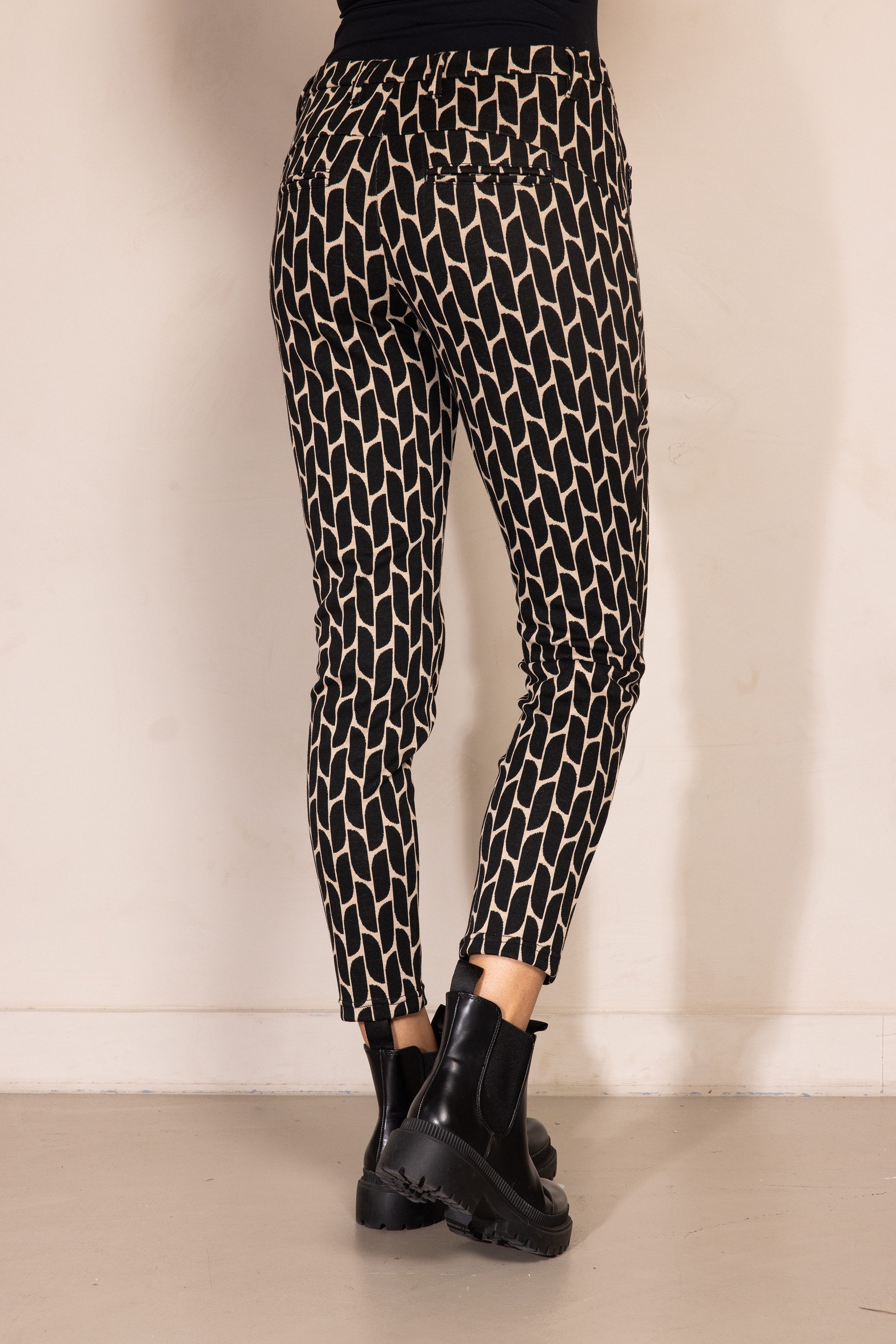 Zhrill 7/8-Hose ZHCHIARA Grafisches Allover-Muster, Slim Fit, knöchellang günstig online kaufen