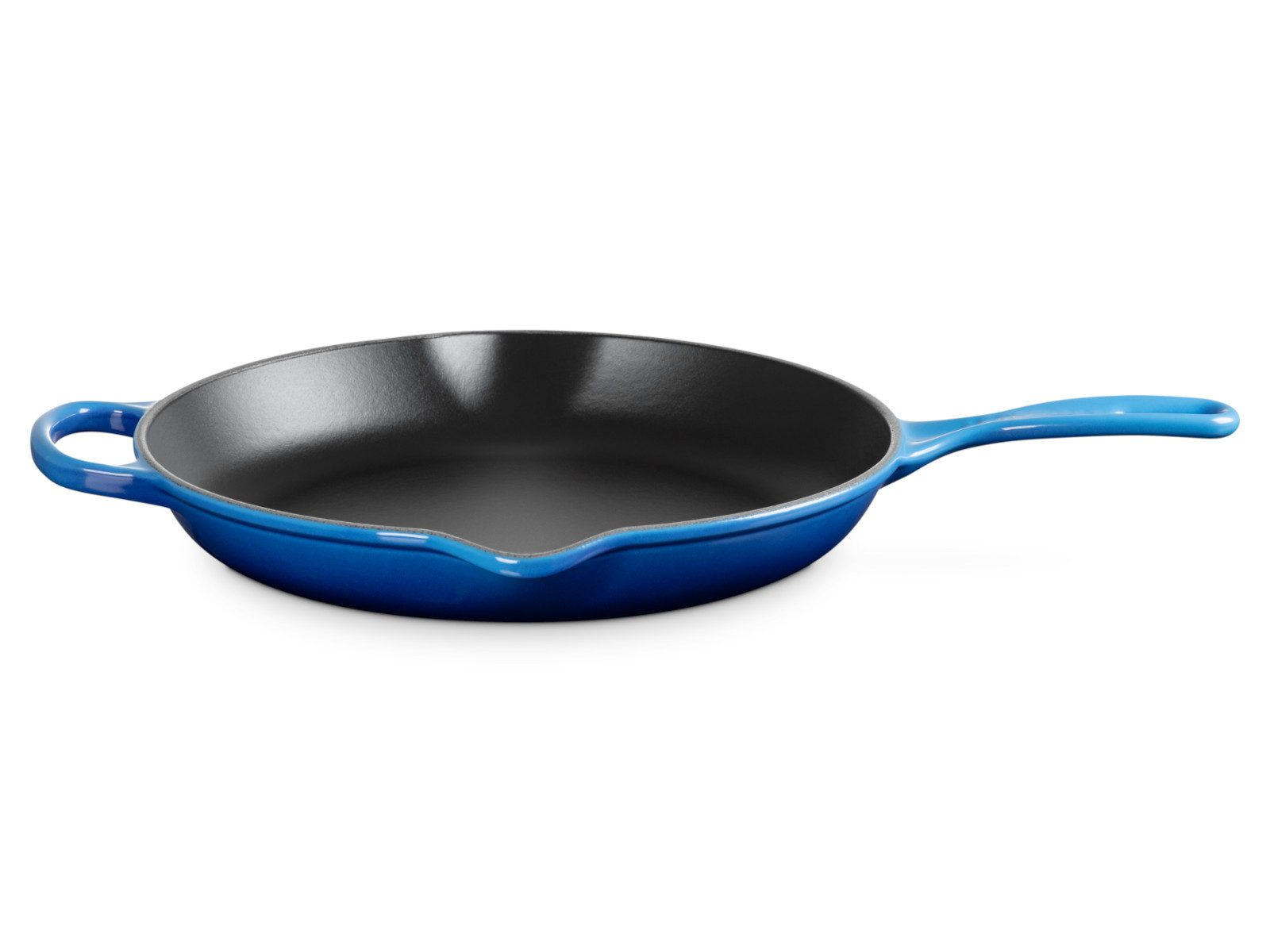 LE CREUSET Bratpfanne Brat- und Servierpfanne Signature rund azure 30cm
