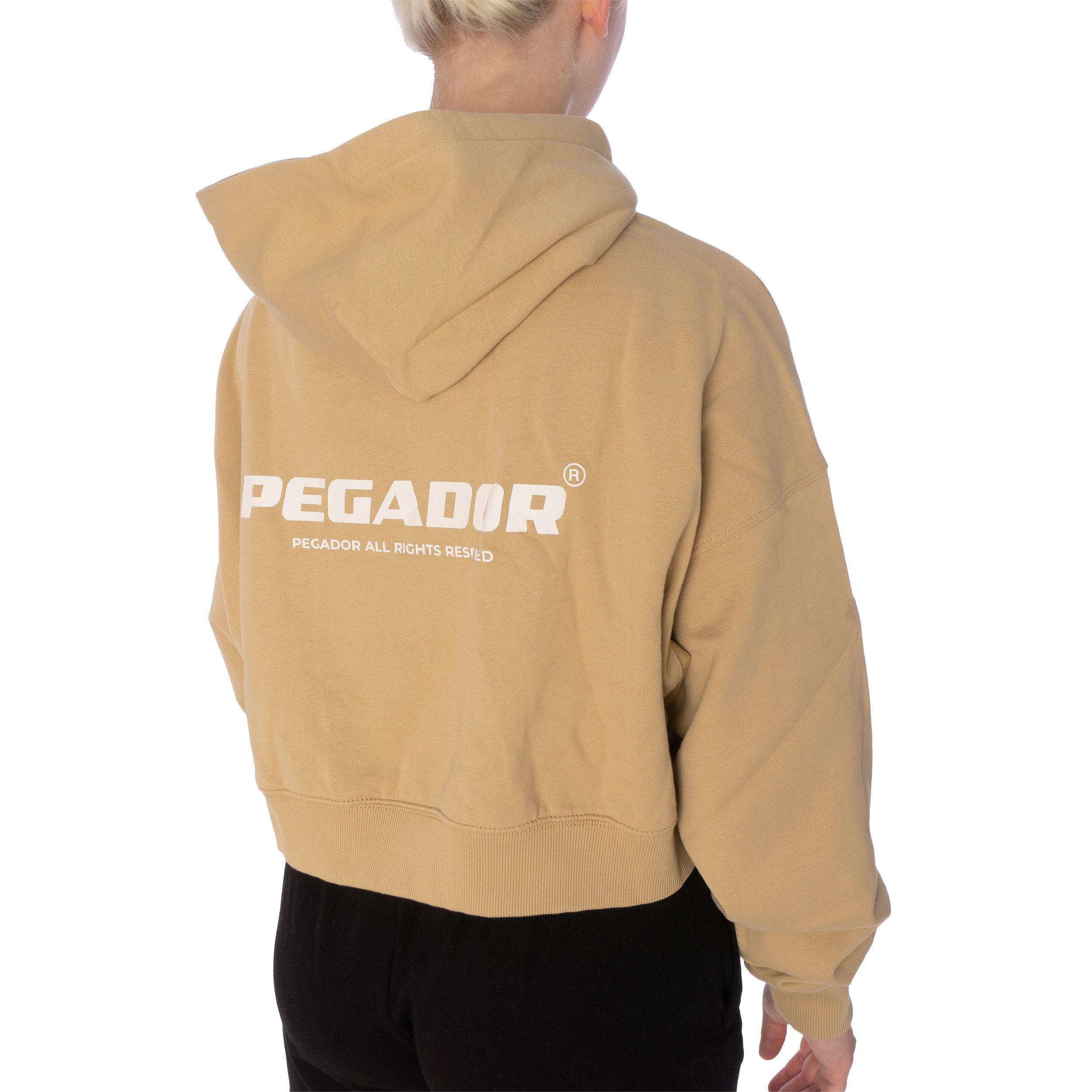 PEGADOR Hoodie Crop Hoody PGDR Luna günstig online kaufen