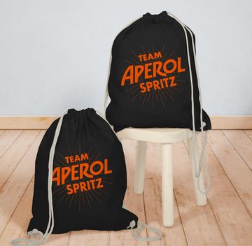 Shirtracer Turnbeutel Team Aperol Spritz JGA Mädelsabend Spritztour Aperol Geschenk, Karneval & Fasching