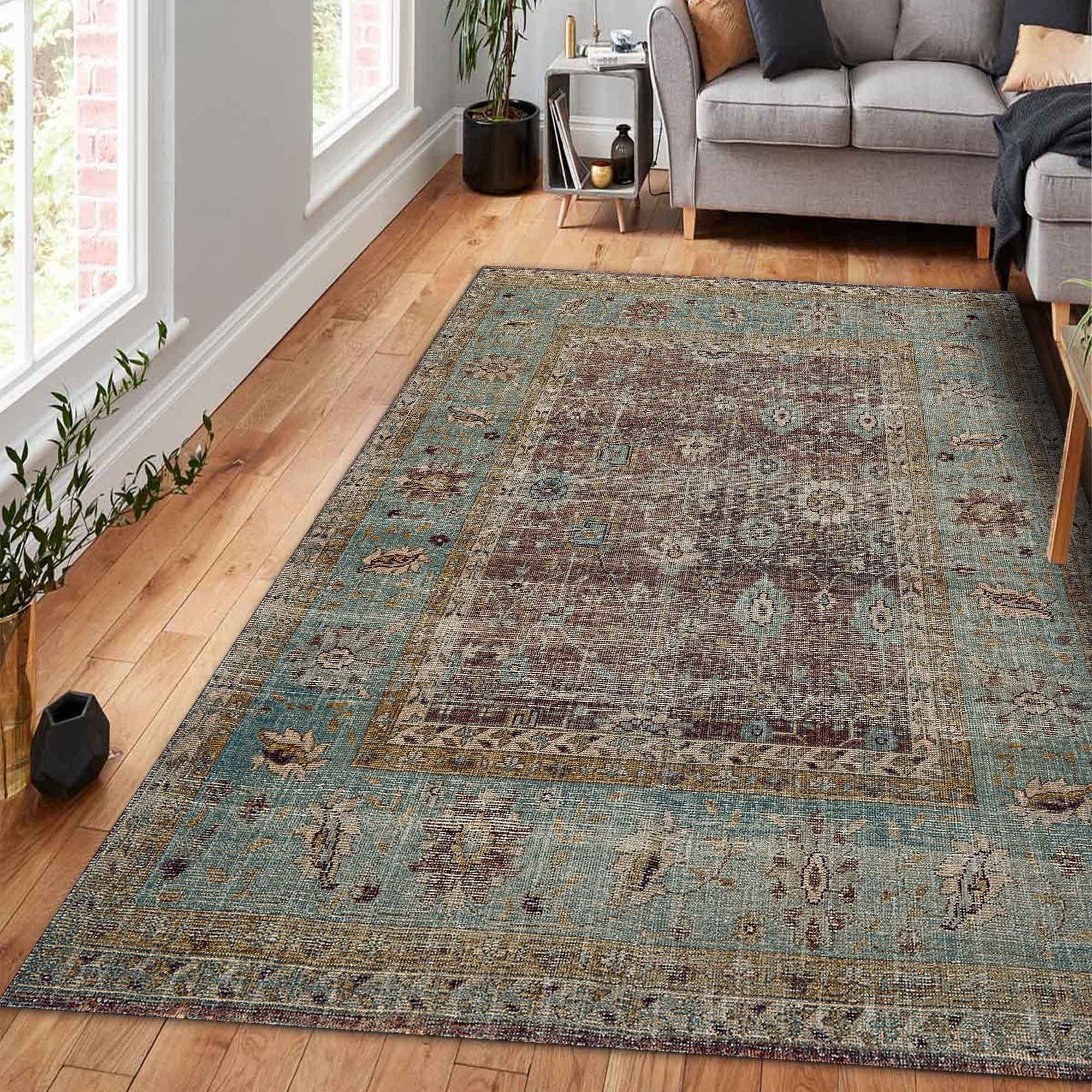 Bamyum Teppich Enber Teppich mit Chenille-Druck, günstig online kaufen