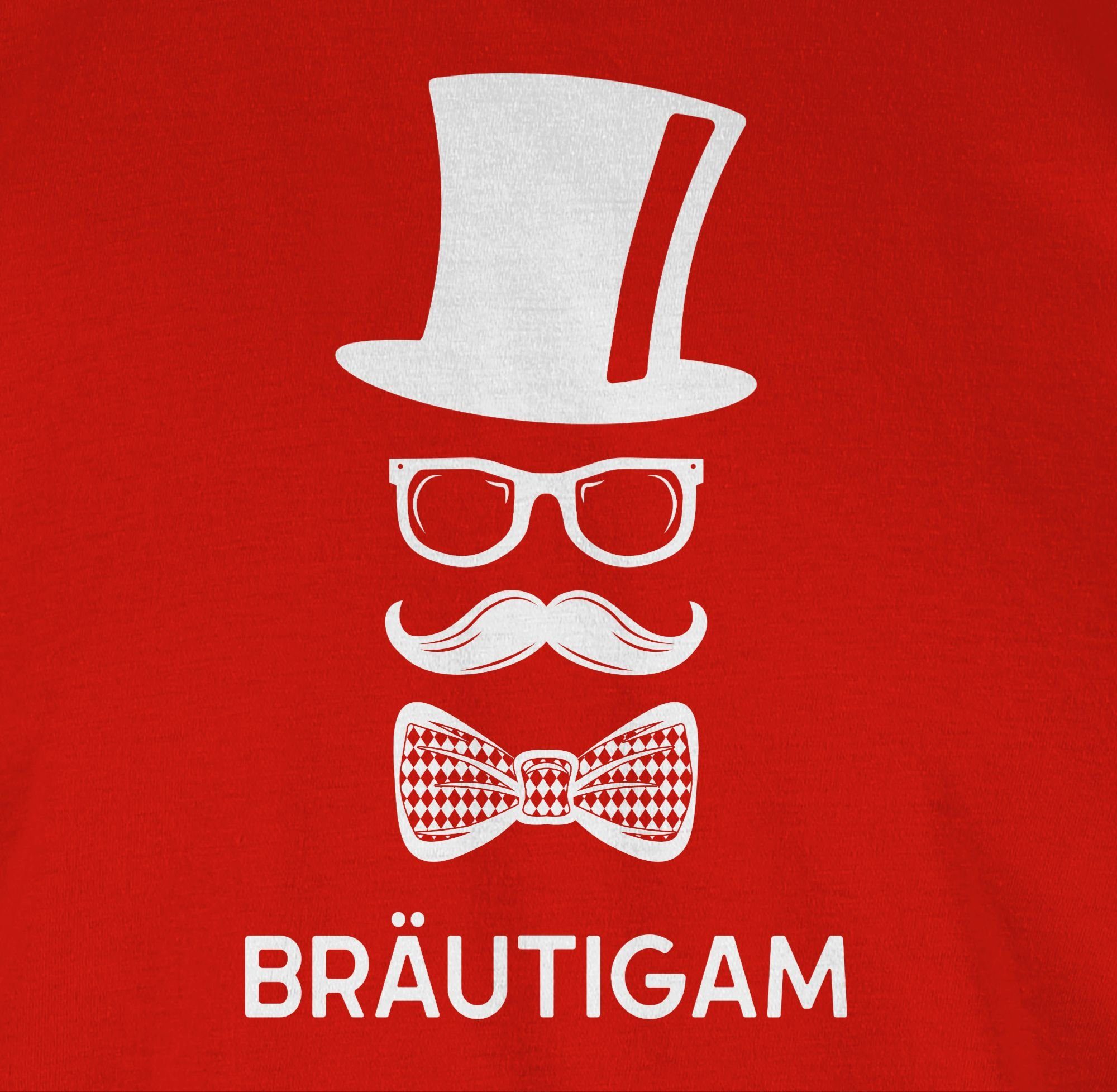 Shirtracer T-Shirt Bräutigam Gentleman JGA Männer