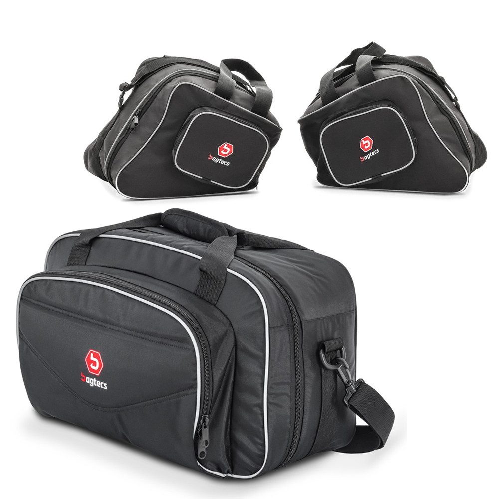 Bagtecs Reisetasche Topcase Innentasche + Koffer Innentaschen passend für Kawasaki Versys