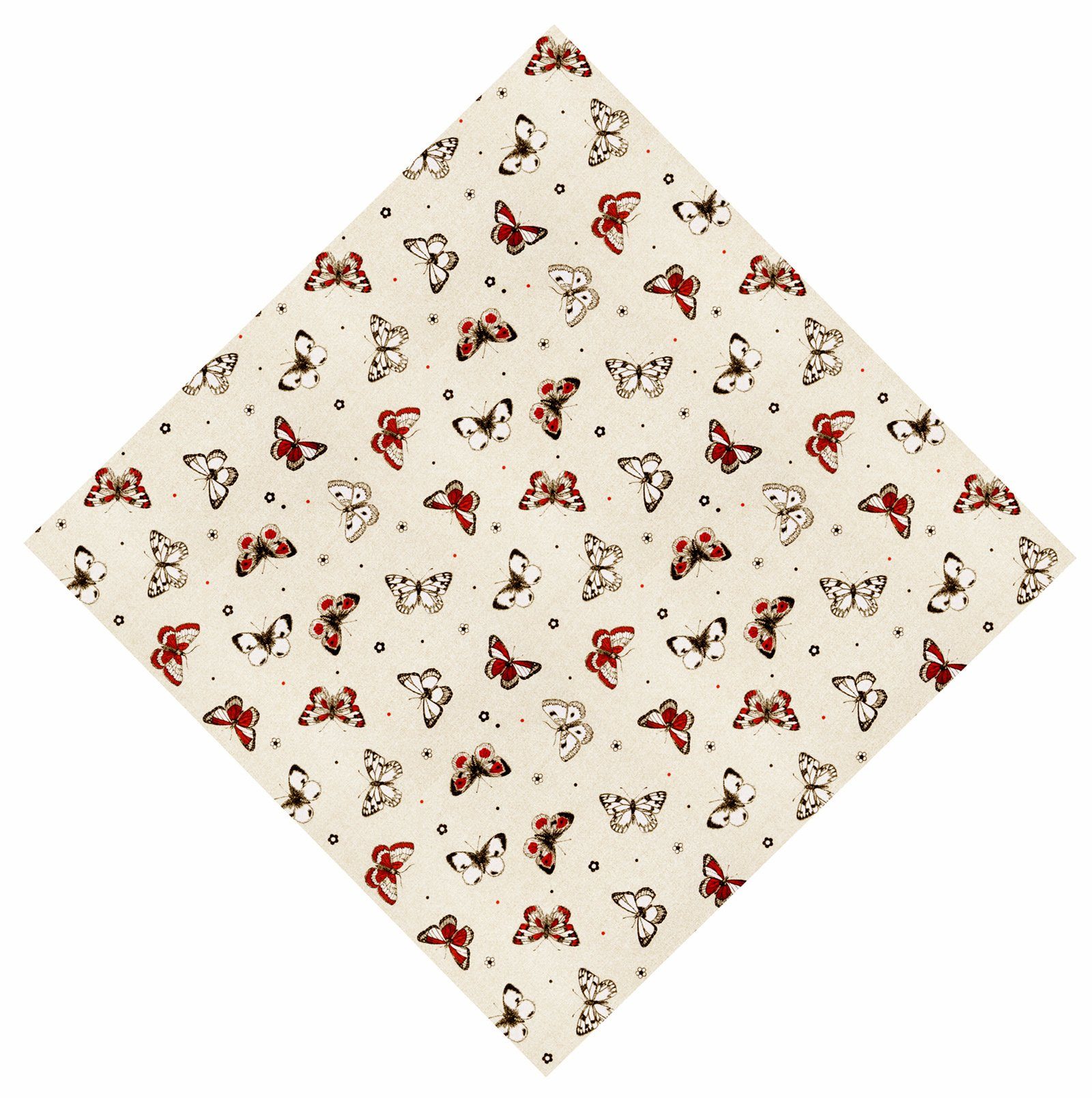 Lashuma Mitteldecke Schmetterling, Tischdecke bedruckt, Tischtuch 80x80 cm günstig online kaufen
