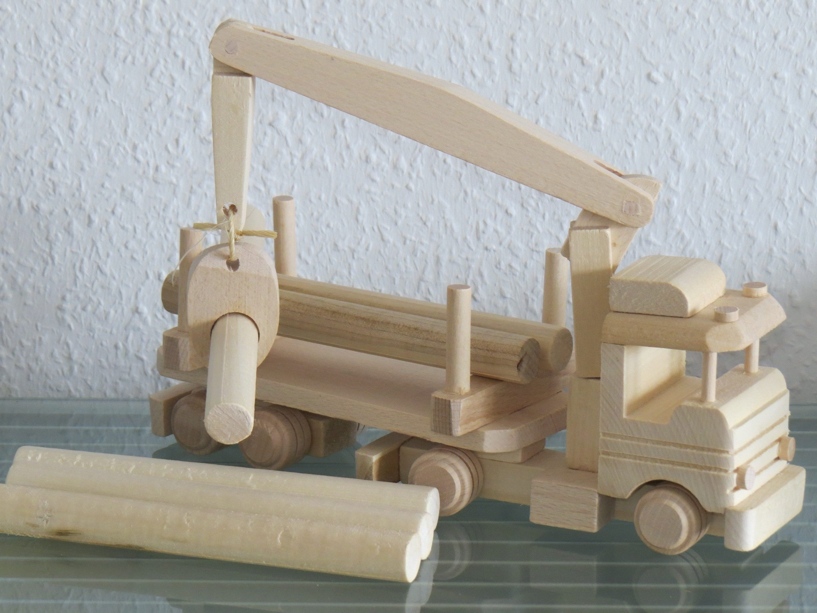 Holzprodukte Spielzeug-LKW LKW Holztransport Laster Lastwagen Truck Modell Holz
